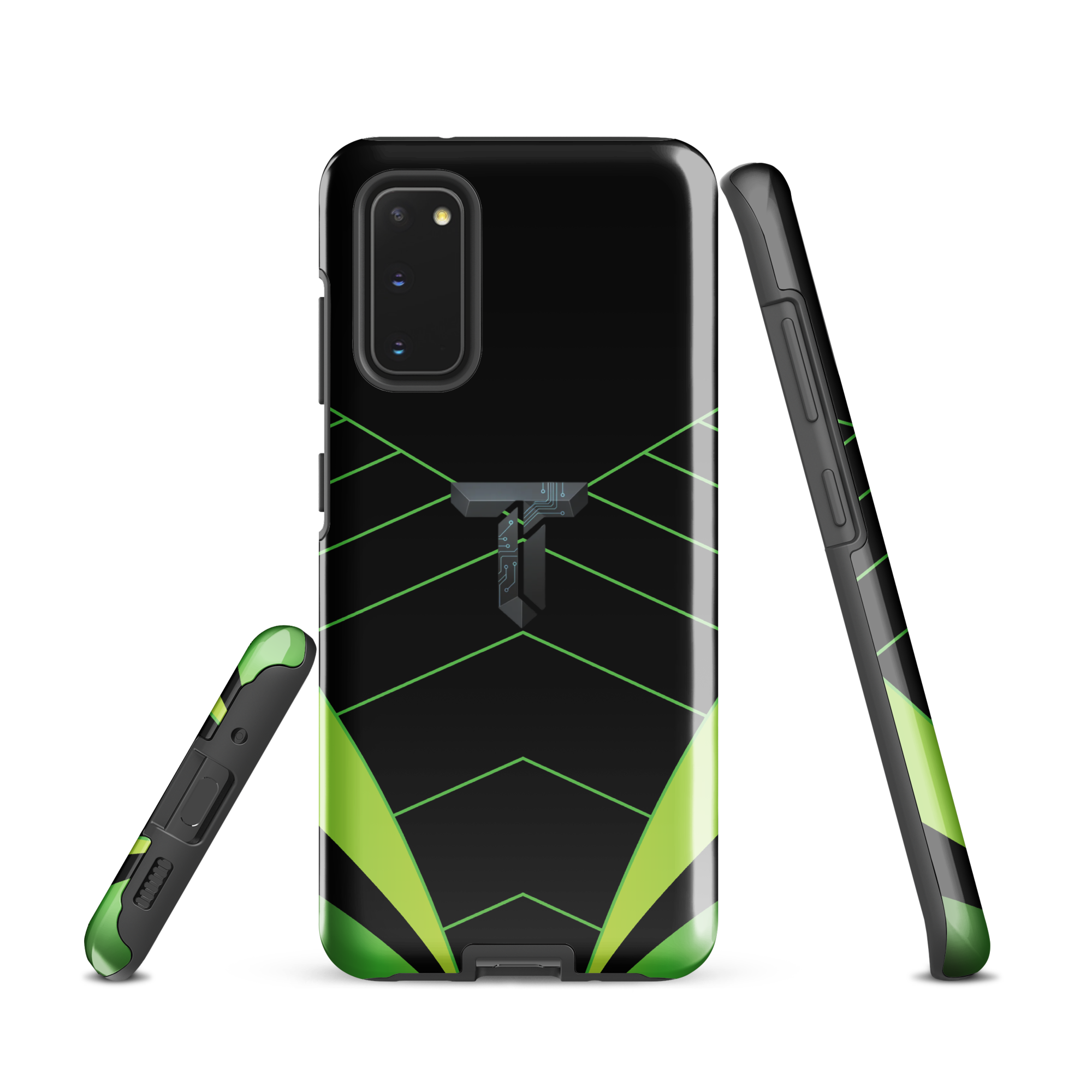 Coque antichoc Samsung Collection Midnight vert premium TechNova Originals