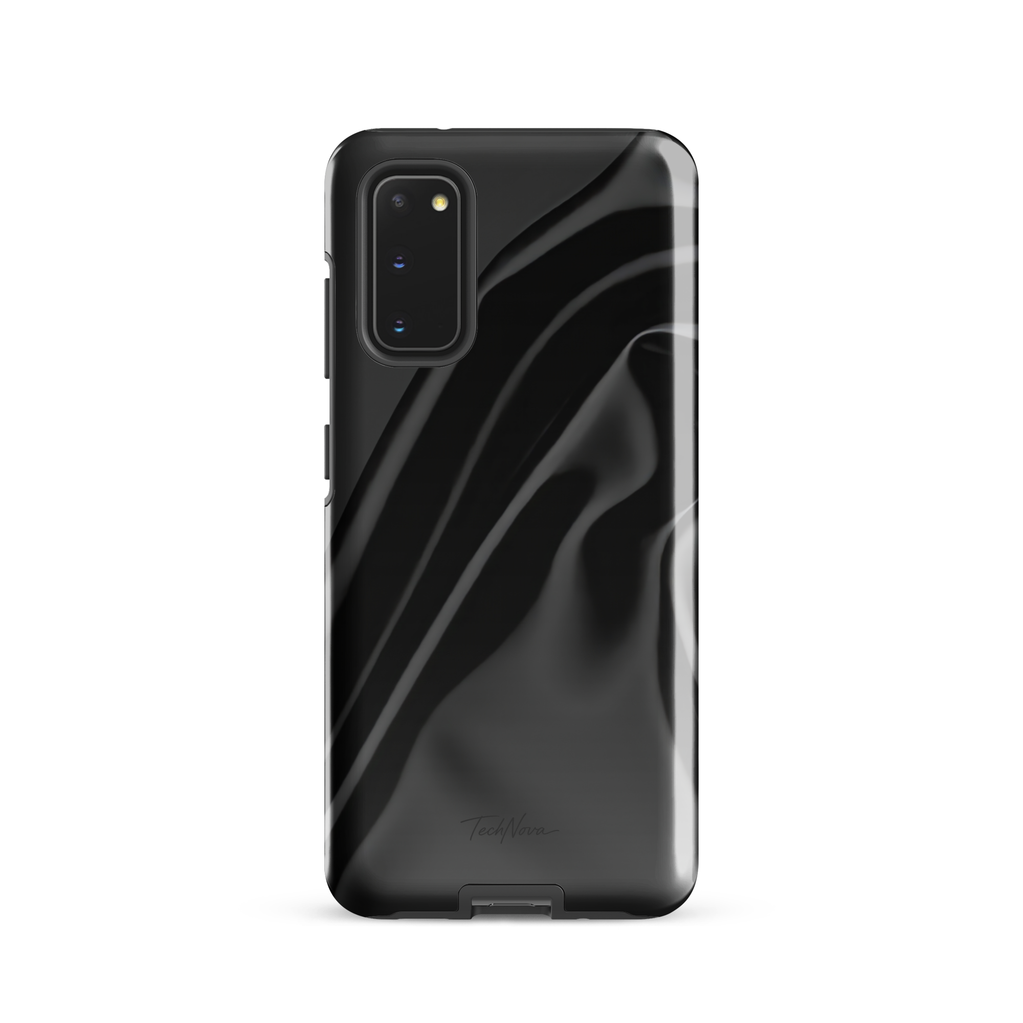 Coque Samsung TechNova Couture Signature - Protection premium haute couture double couche avec charge par induction