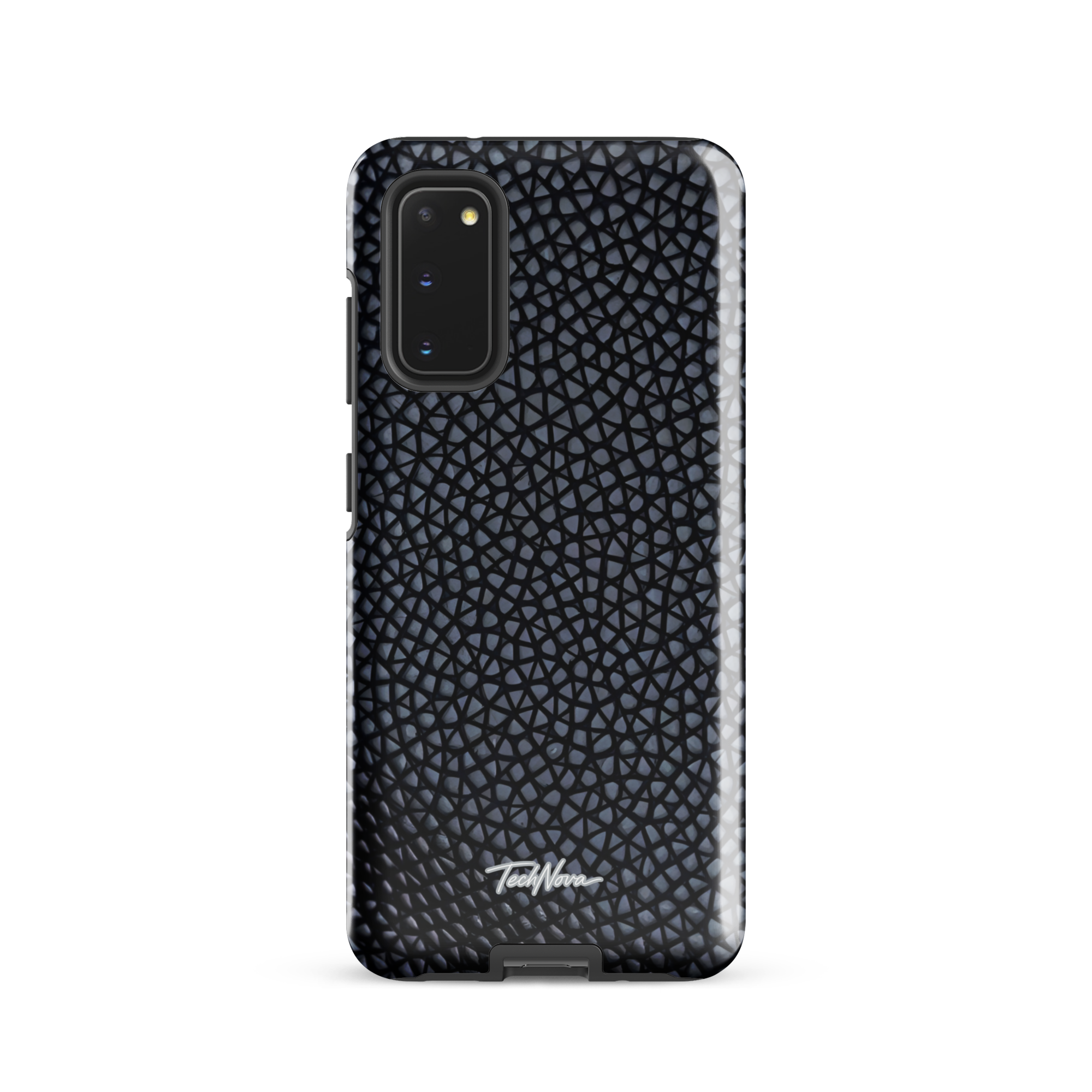 Coque Samsung TechNova Couture Signature - Protection premium haute couture double couche avec charge par induction