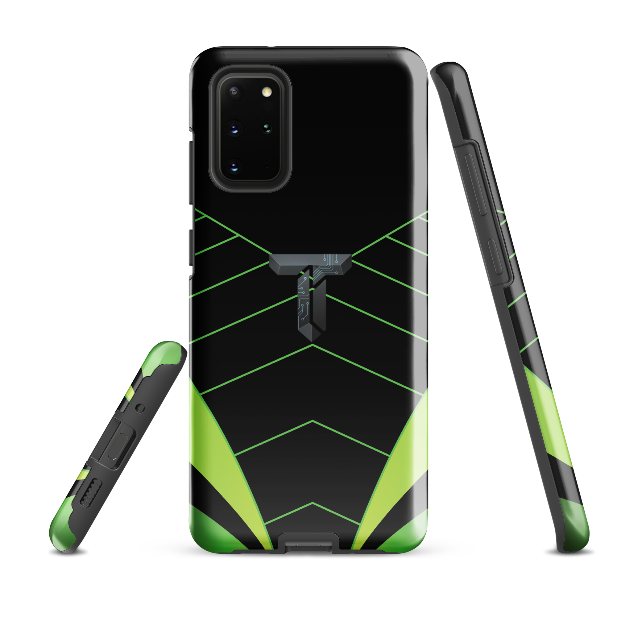 Coque antichoc Samsung Collection Midnight vert premium TechNova Originals