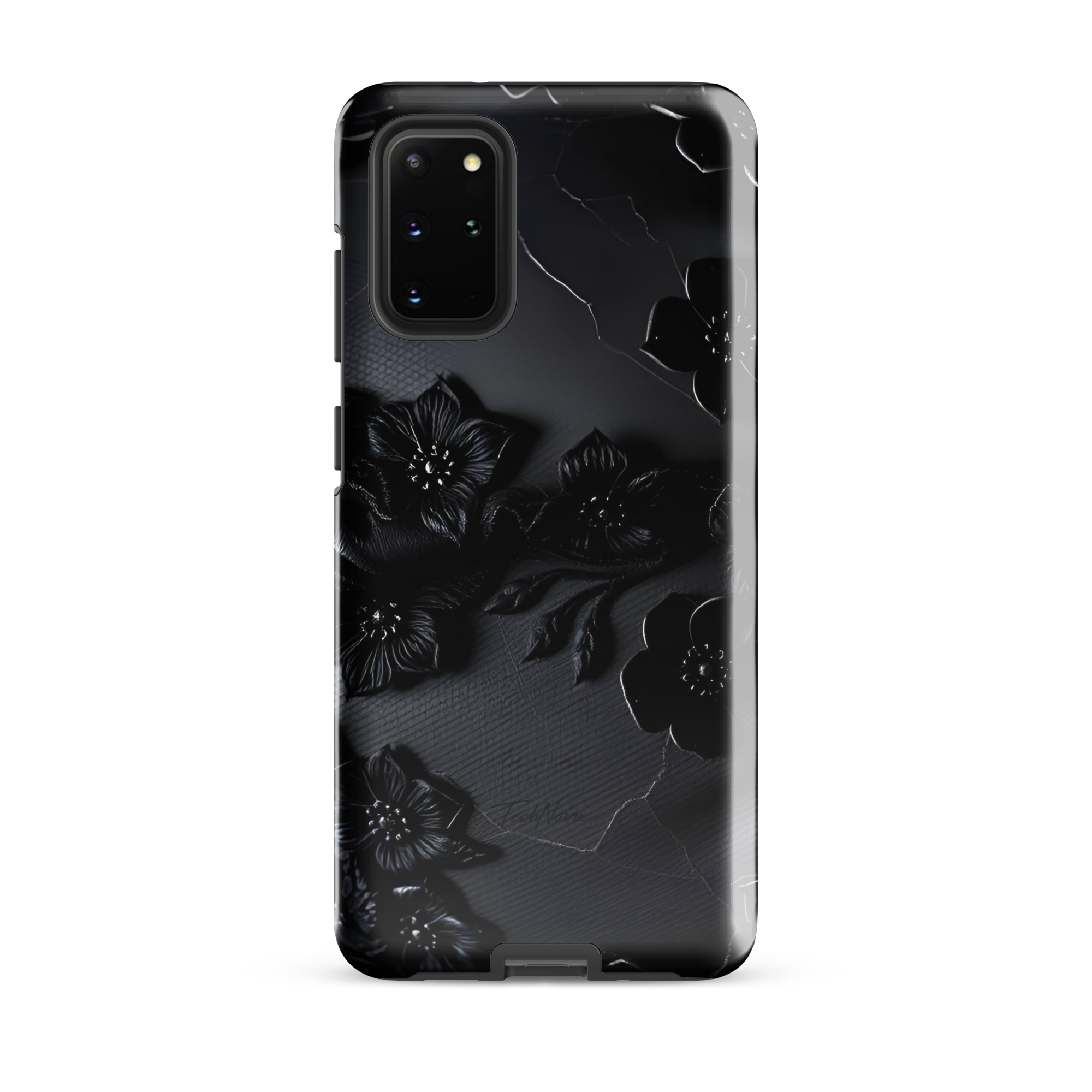 Coque Samsung TechNova Couture Signature - Protection premium haute couture double couche avec charge par induction