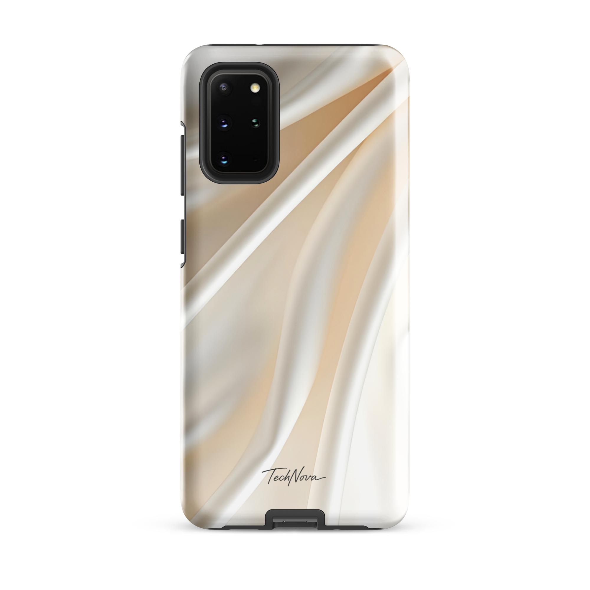 Coque Samsung TechNova Couture Signature - Protection premium haute couture double couche avec charge par induction