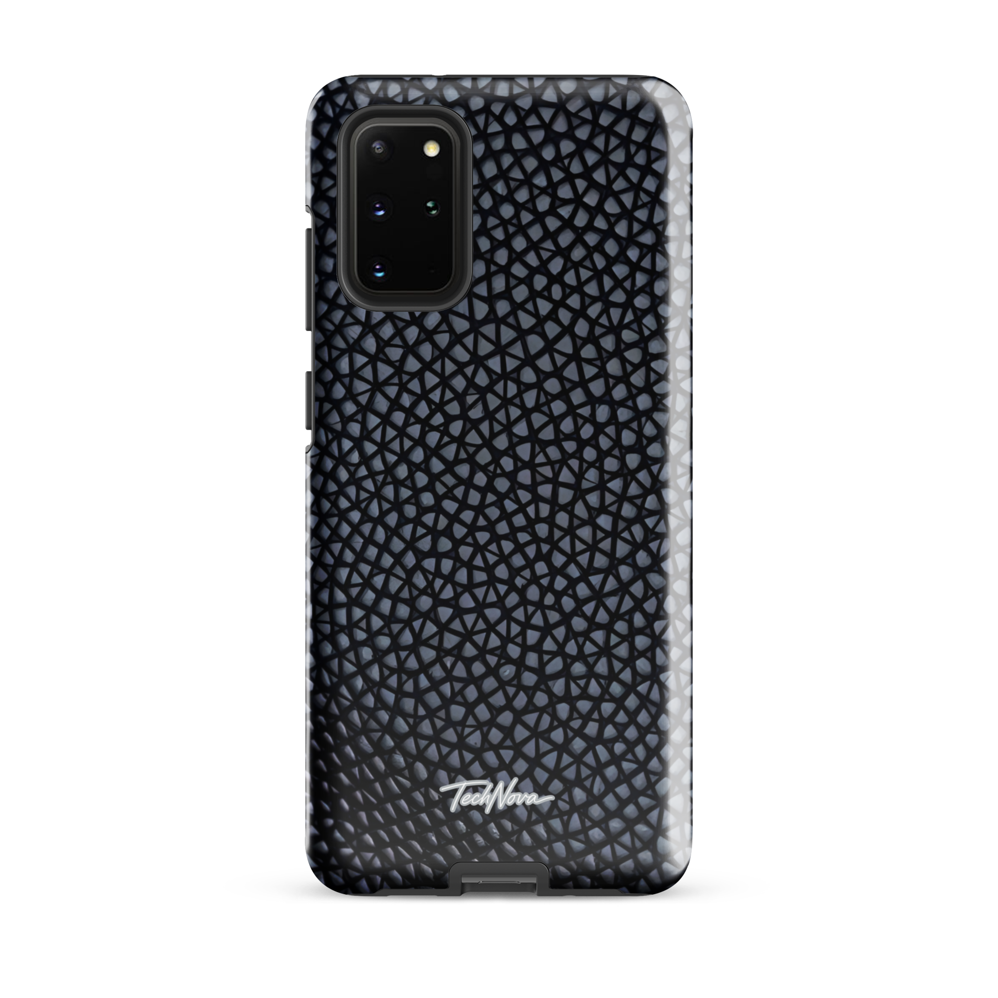 Coque Samsung TechNova Couture Signature - Protection premium haute couture double couche avec charge par induction