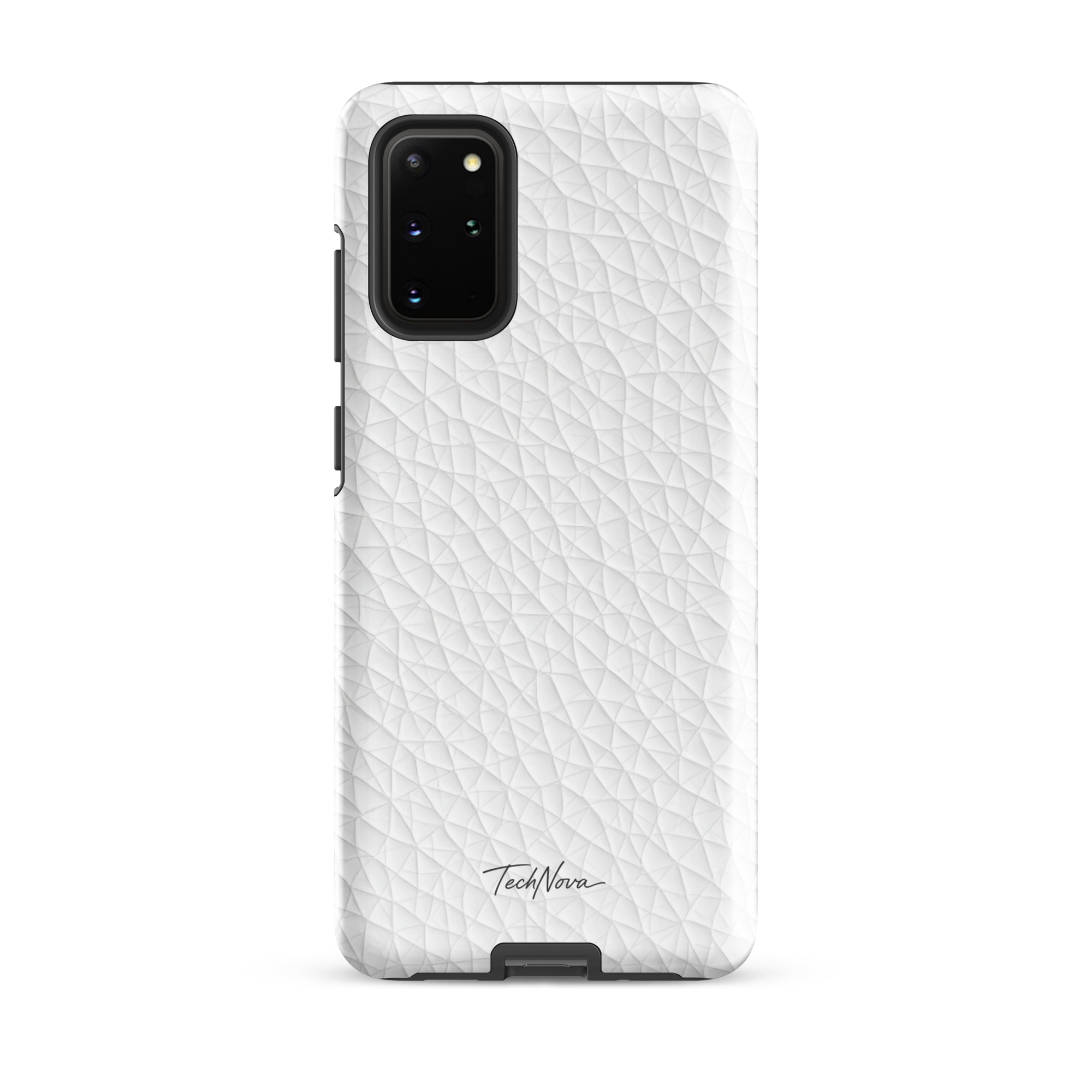 Coque Samsung TechNova Couture Signature - Protection premium haute couture double couche avec charge par induction