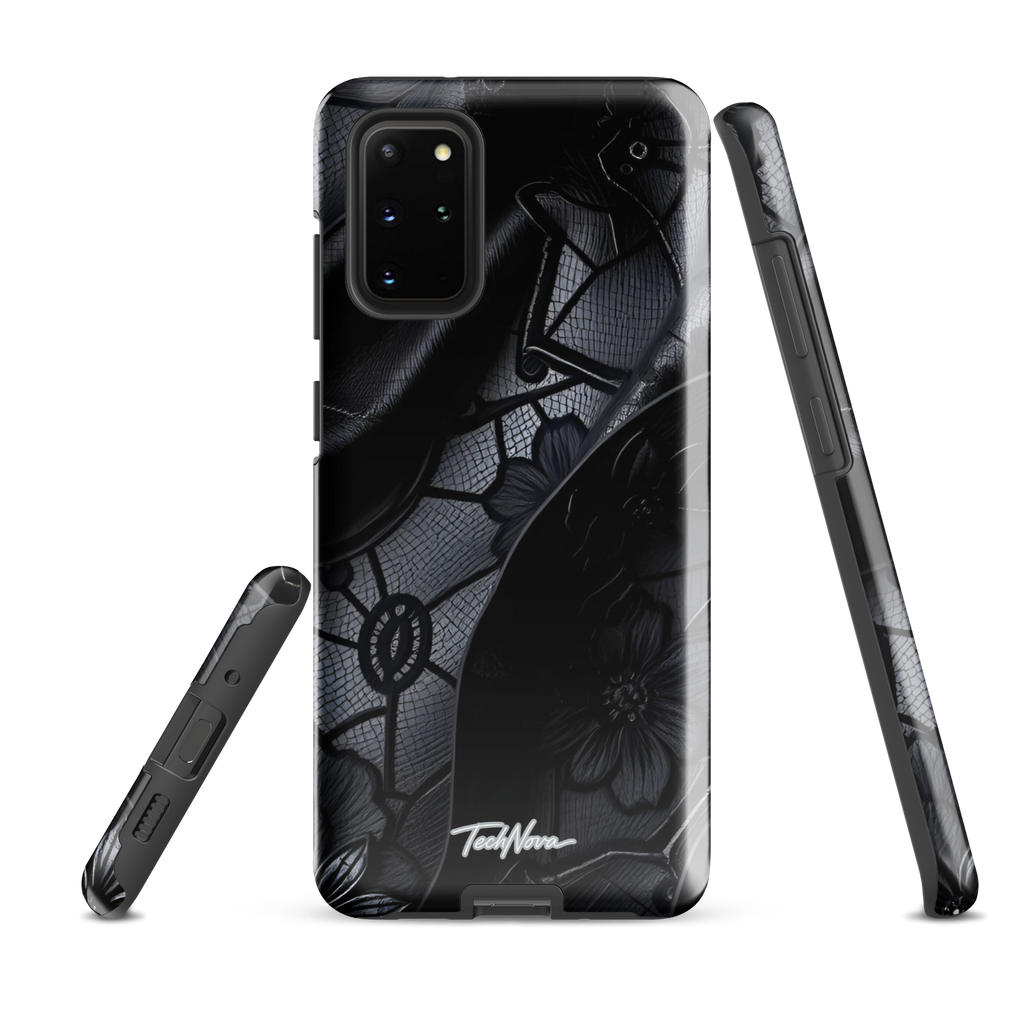 Coque Samsung TechNova Couture Signature - Protection premium haute couture double couche avec charge par induction