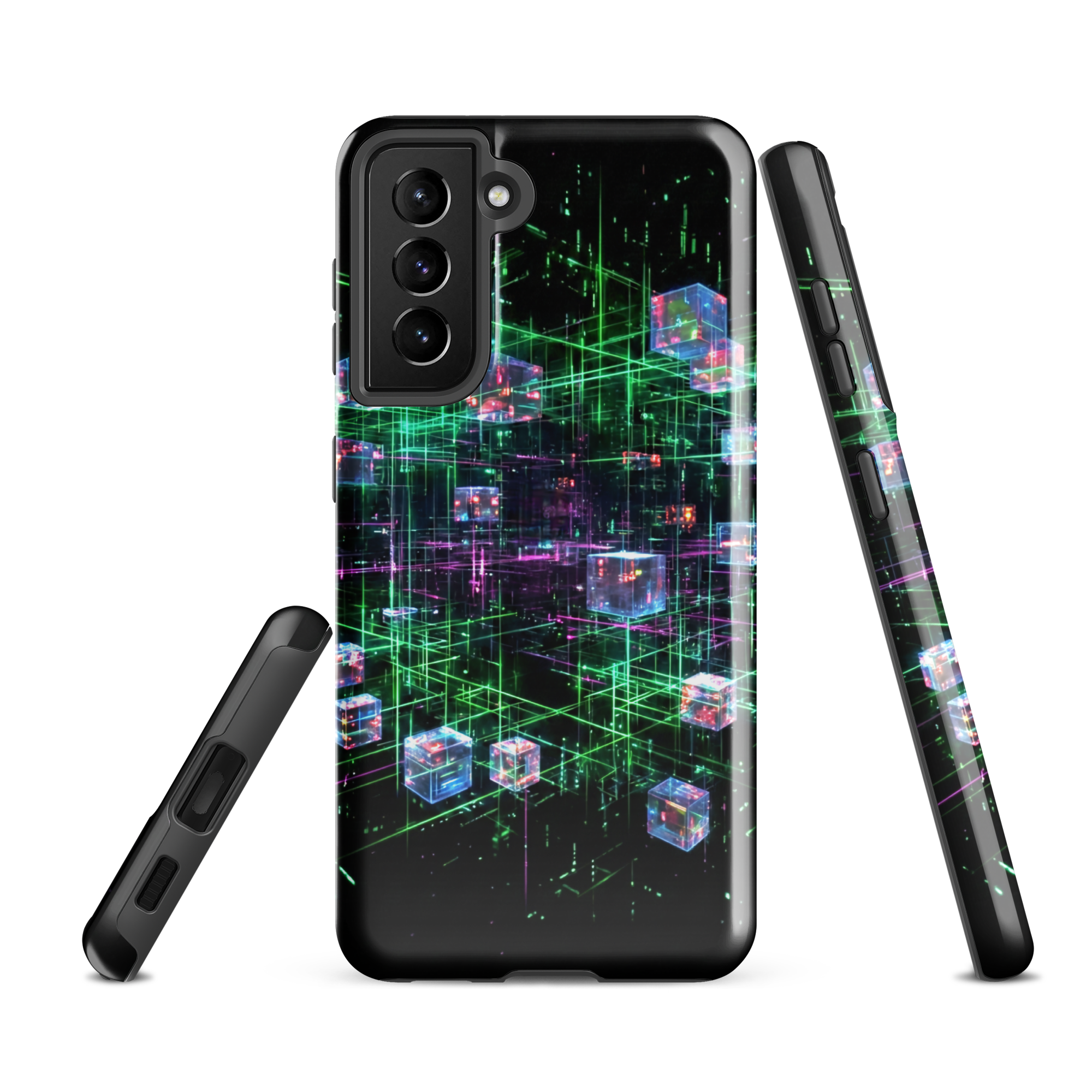 Coque Samsung design Gemini AI collection Nexus - Protection anti-choc TechNova