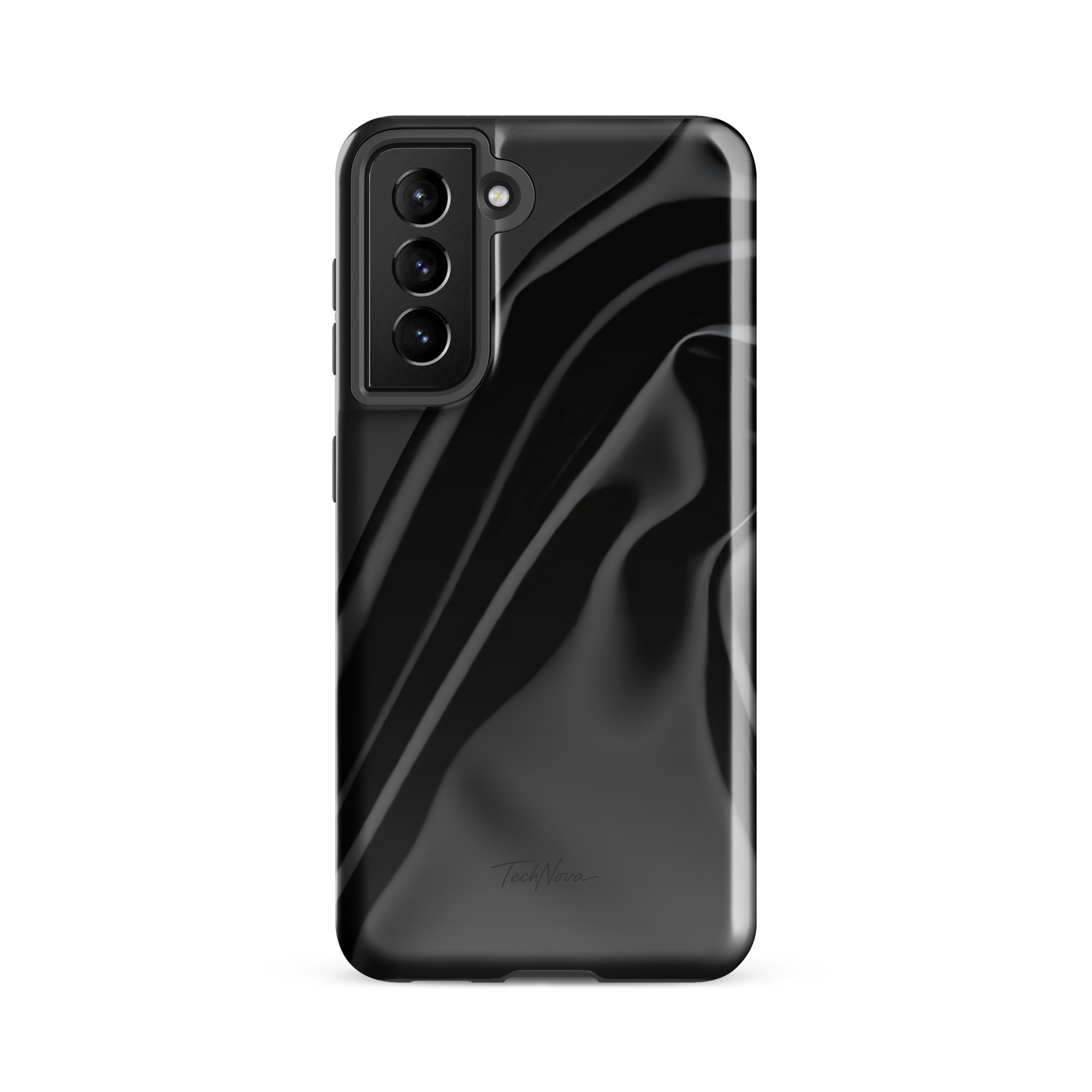 Coque Samsung TechNova Couture Signature - Protection premium haute couture double couche avec charge par induction