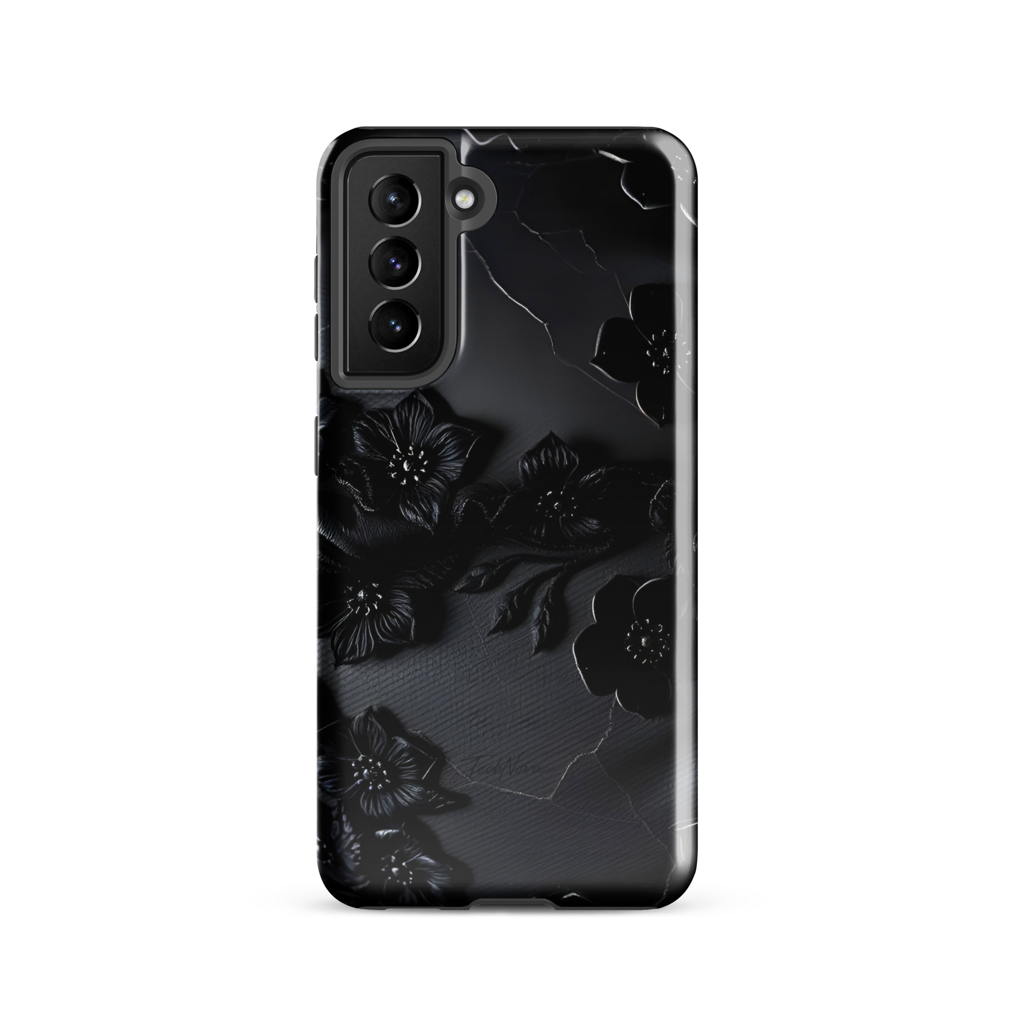 Coque Samsung TechNova Couture Signature - Protection premium haute couture double couche avec charge par induction