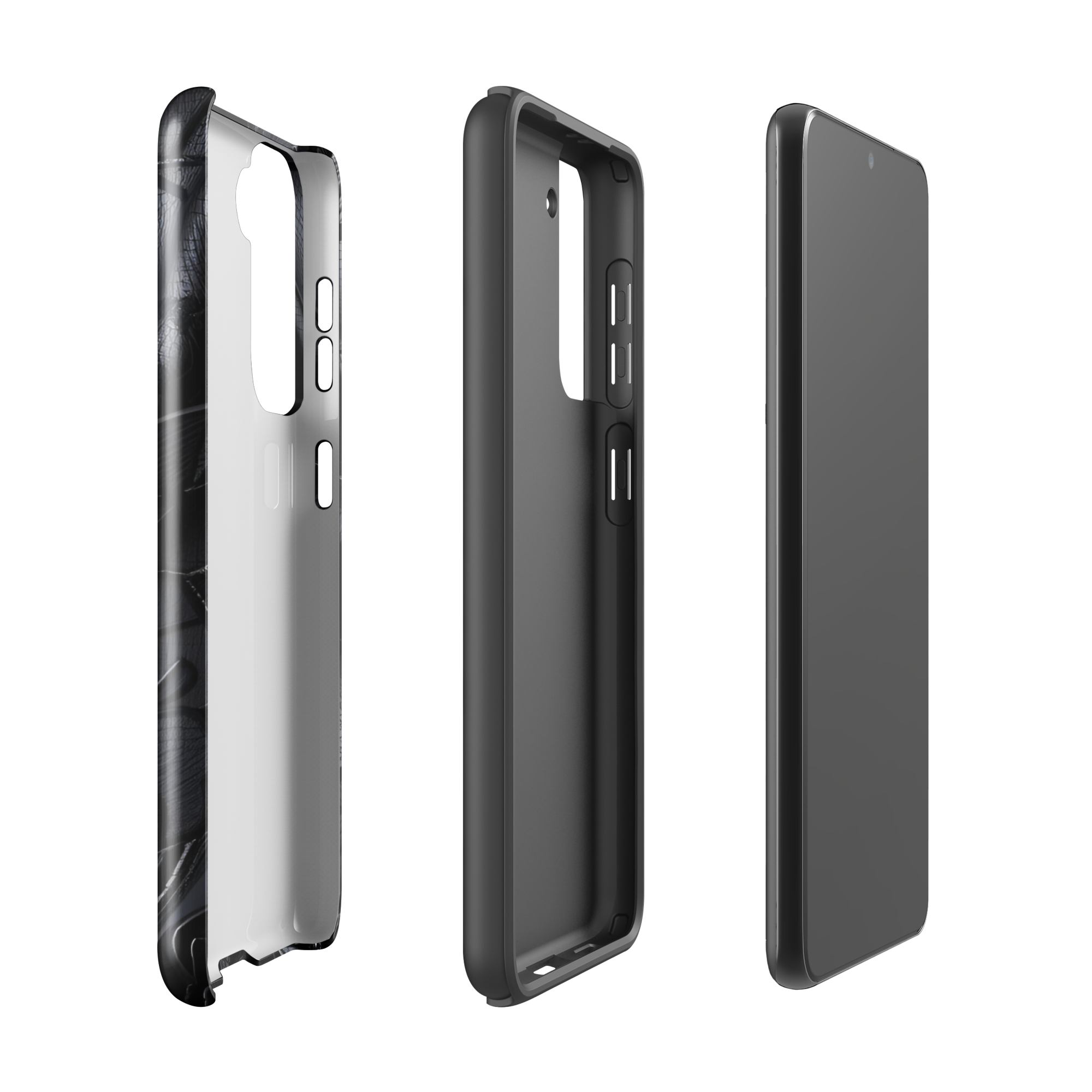 Coque Samsung TechNova Couture Signature - Protection premium haute couture double couche avec charge par induction