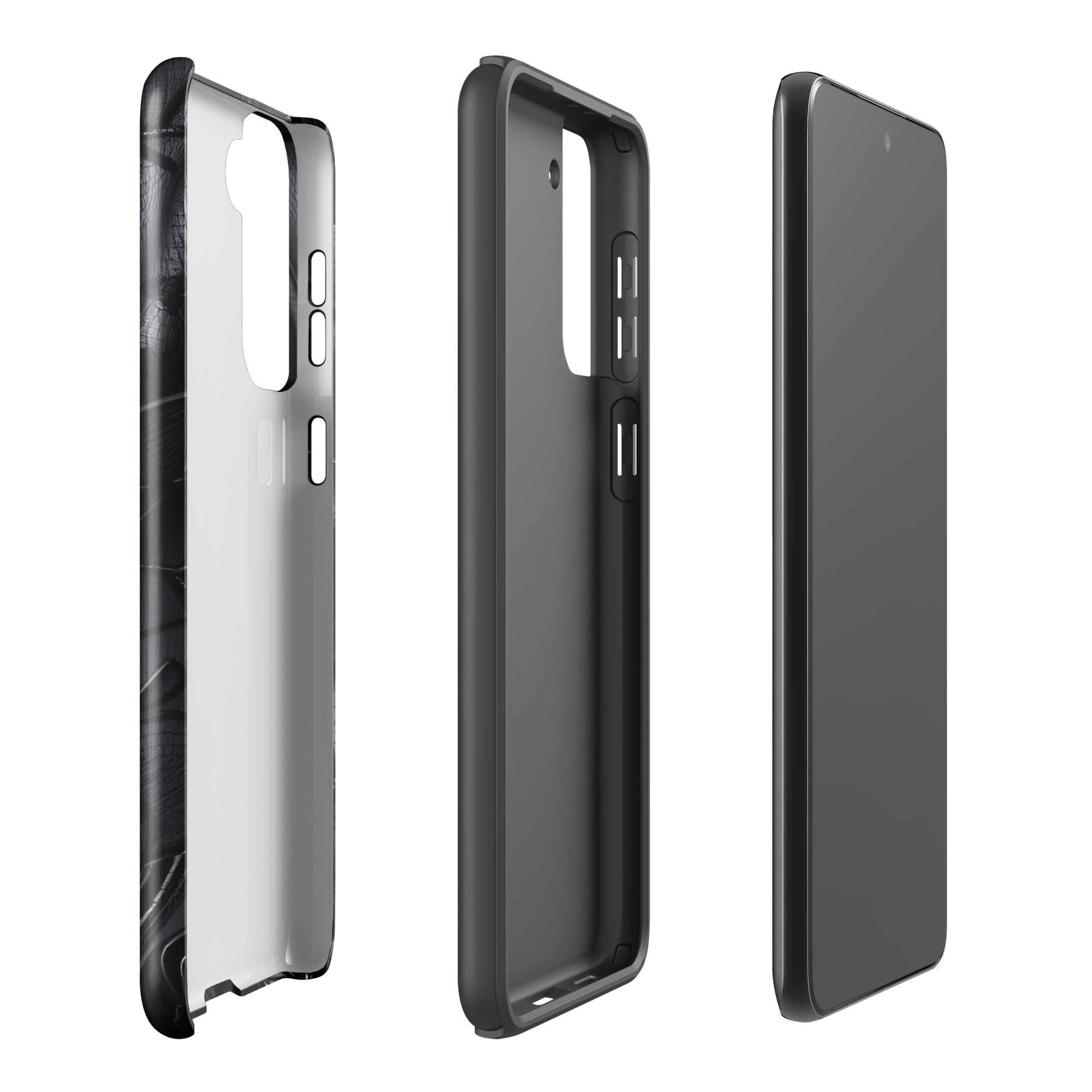 Coque Samsung TechNova Couture Signature - Protection premium haute couture double couche avec charge par induction