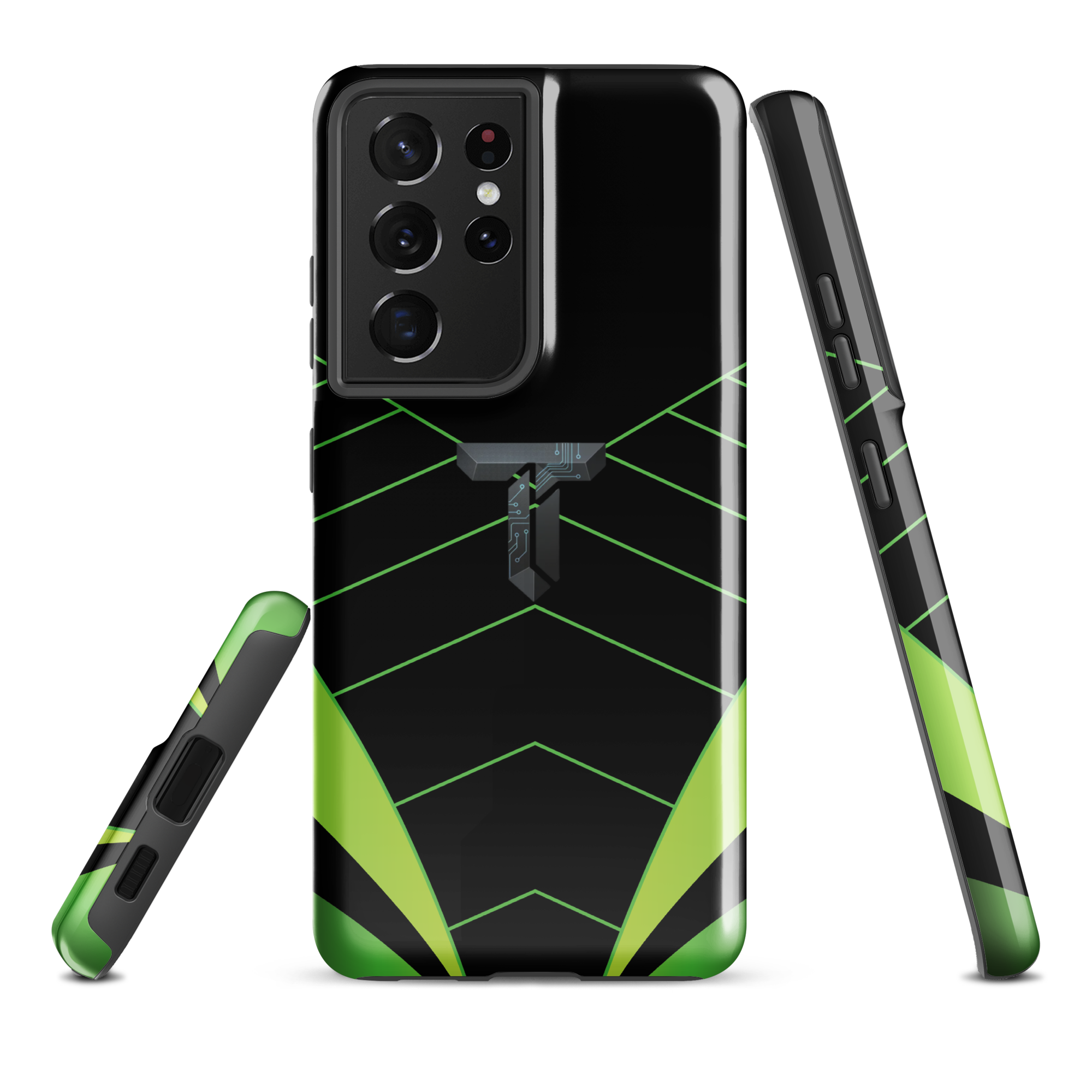 Coque antichoc Samsung Collection Midnight vert premium TechNova Originals