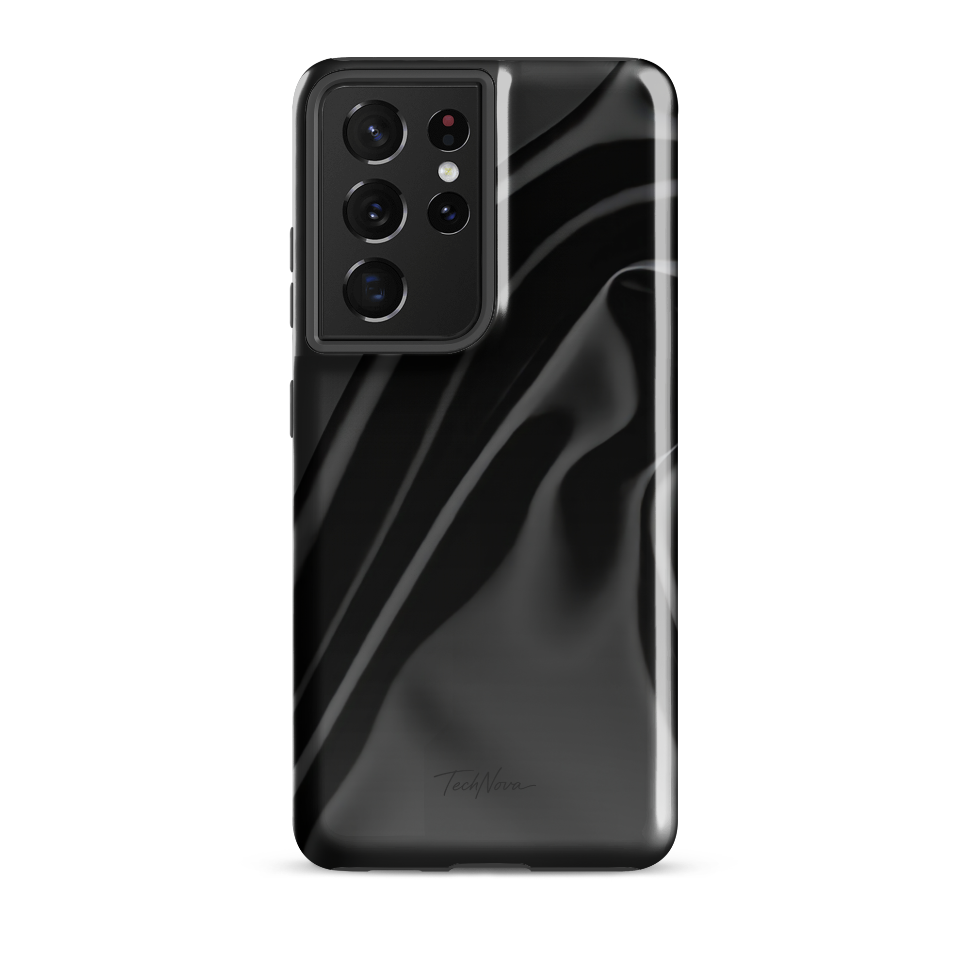 Coque Samsung TechNova Couture Signature - Protection premium haute couture double couche avec charge par induction