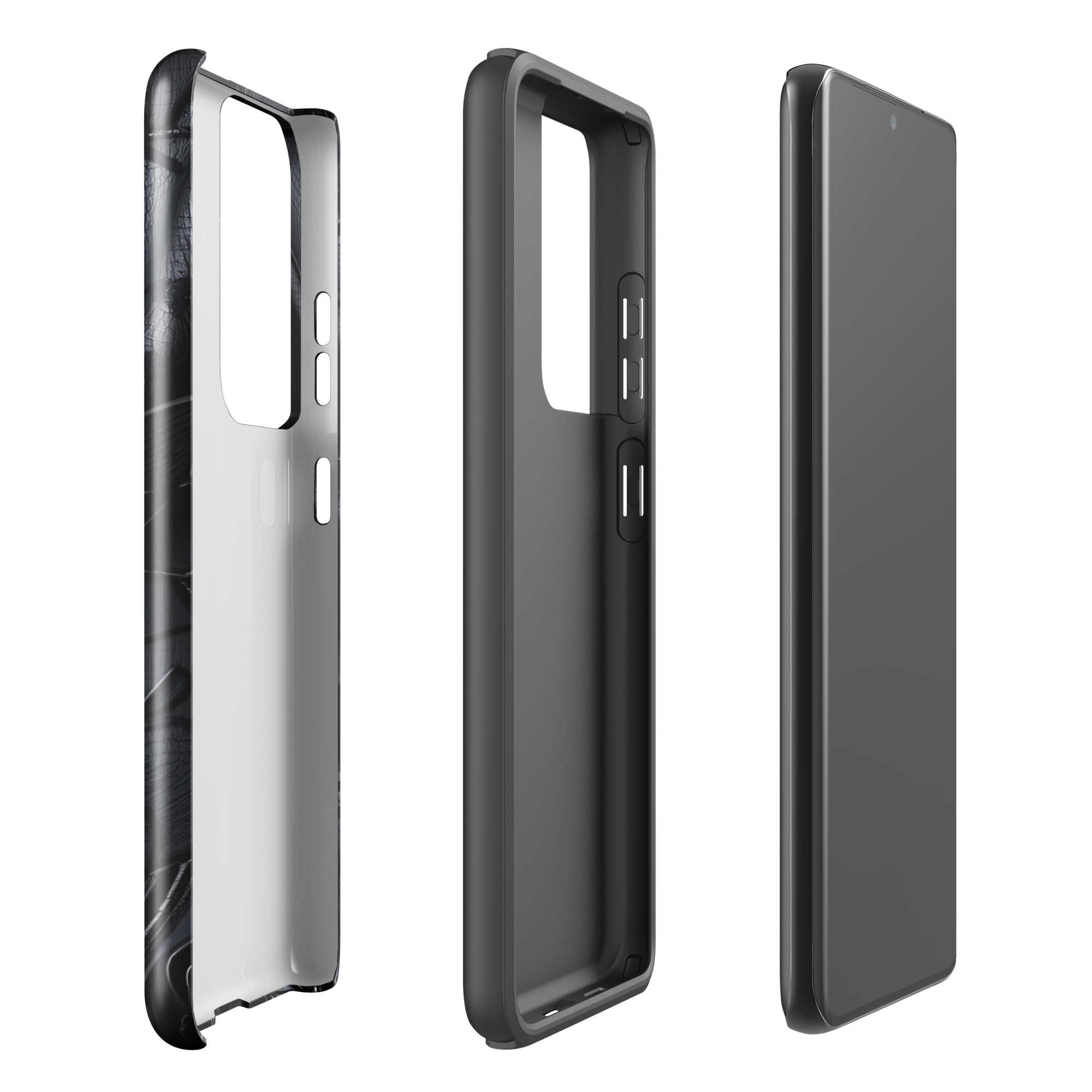 Coque Samsung TechNova Couture Signature - Protection premium haute couture double couche avec charge par induction