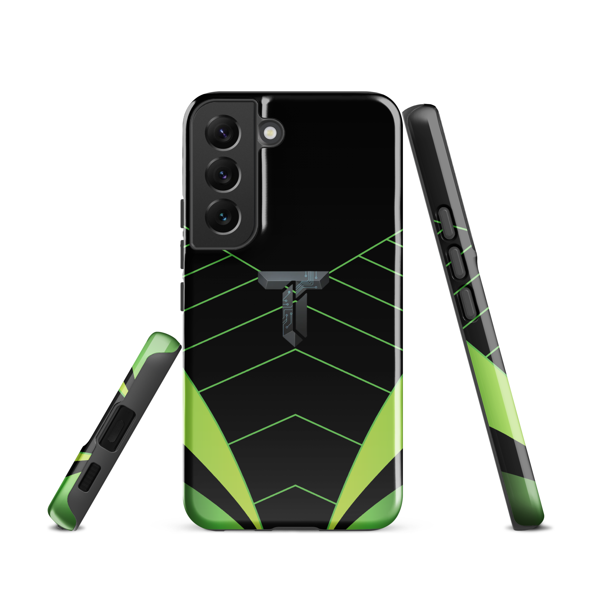Coque antichoc Samsung Collection Midnight vert premium TechNova Originals