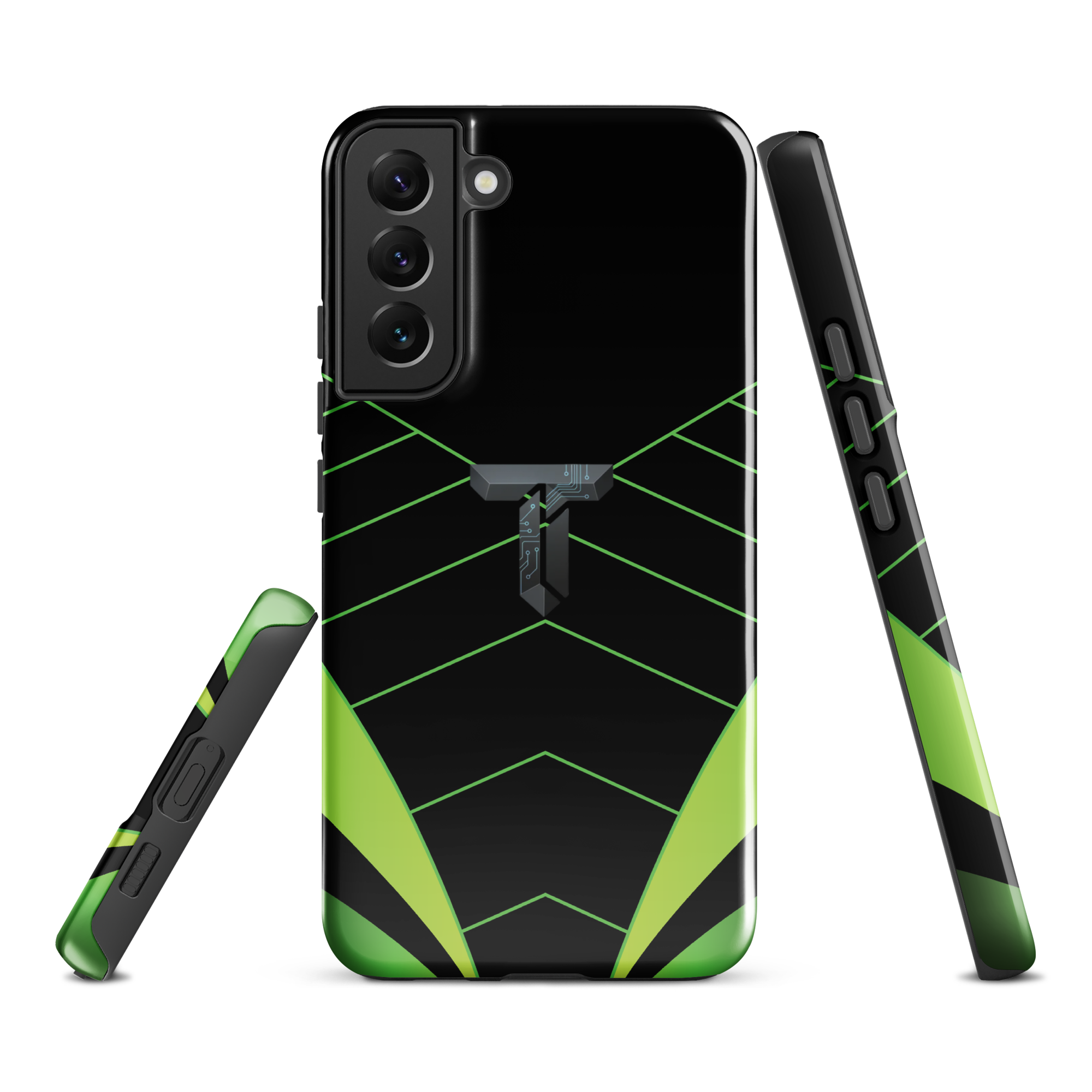 Coque antichoc Samsung Collection Midnight vert premium TechNova Originals