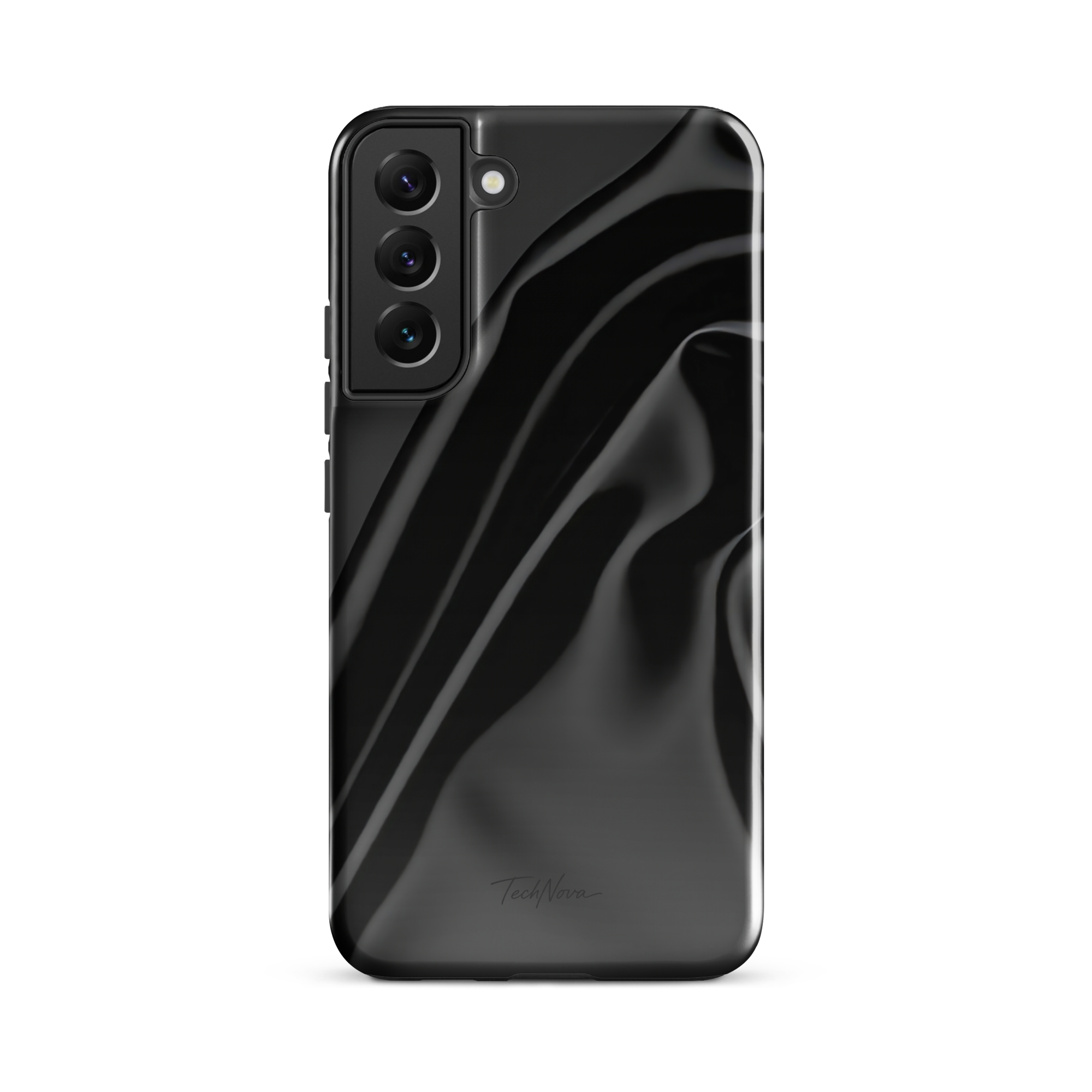 Coque Samsung TechNova Couture Signature - Protection premium haute couture double couche avec charge par induction