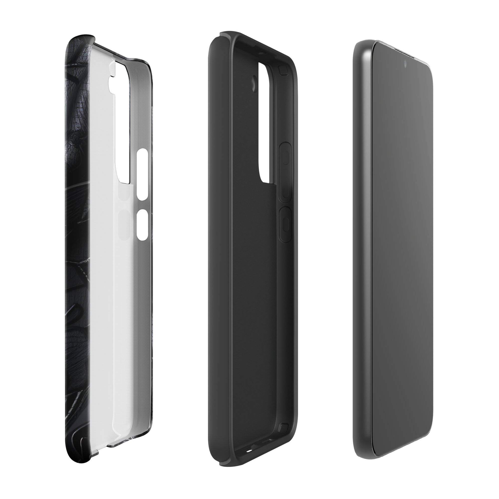 Coque Samsung TechNova Couture Signature - Protection premium haute couture double couche avec charge par induction