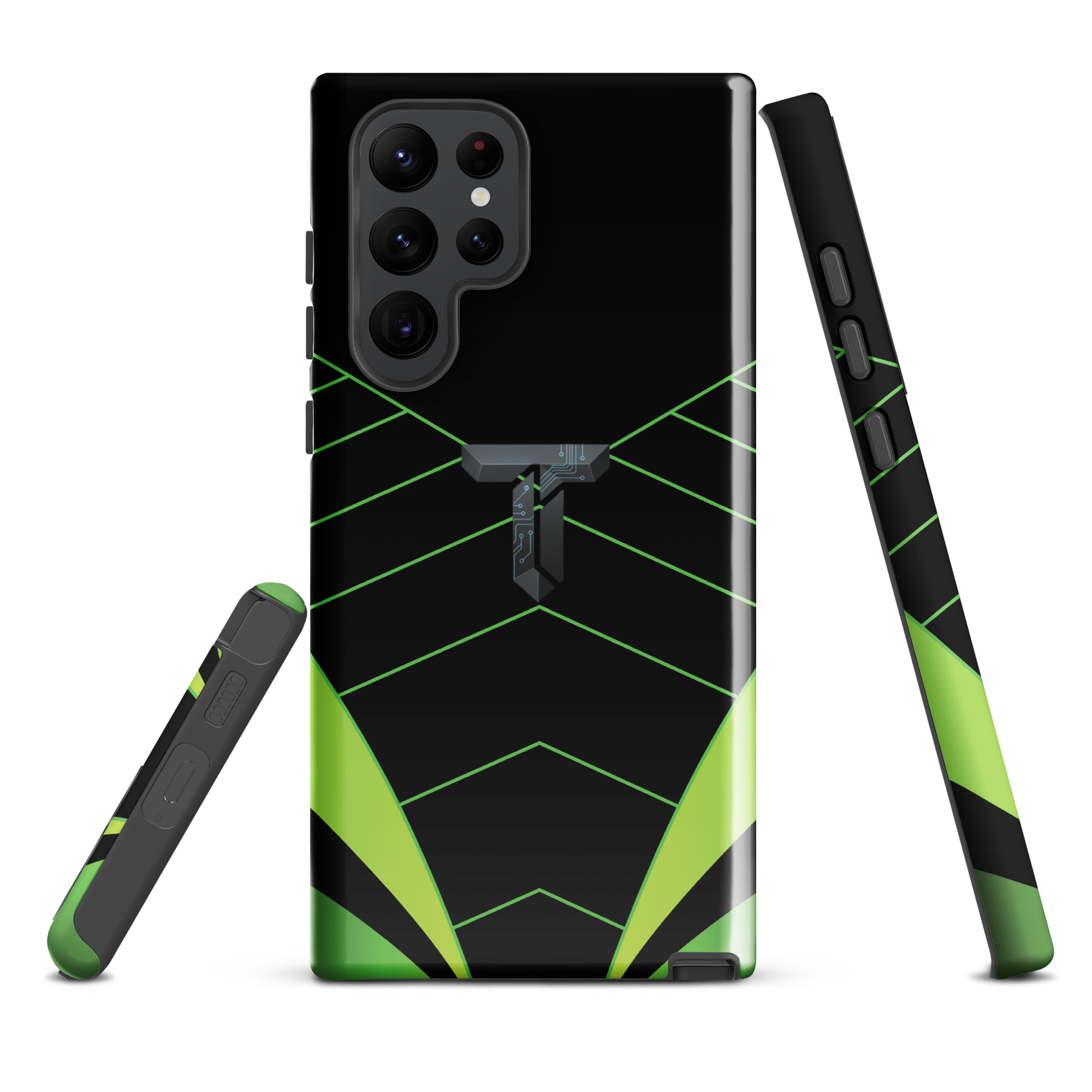 Coque antichoc Samsung Collection Midnight vert premium TechNova Originals