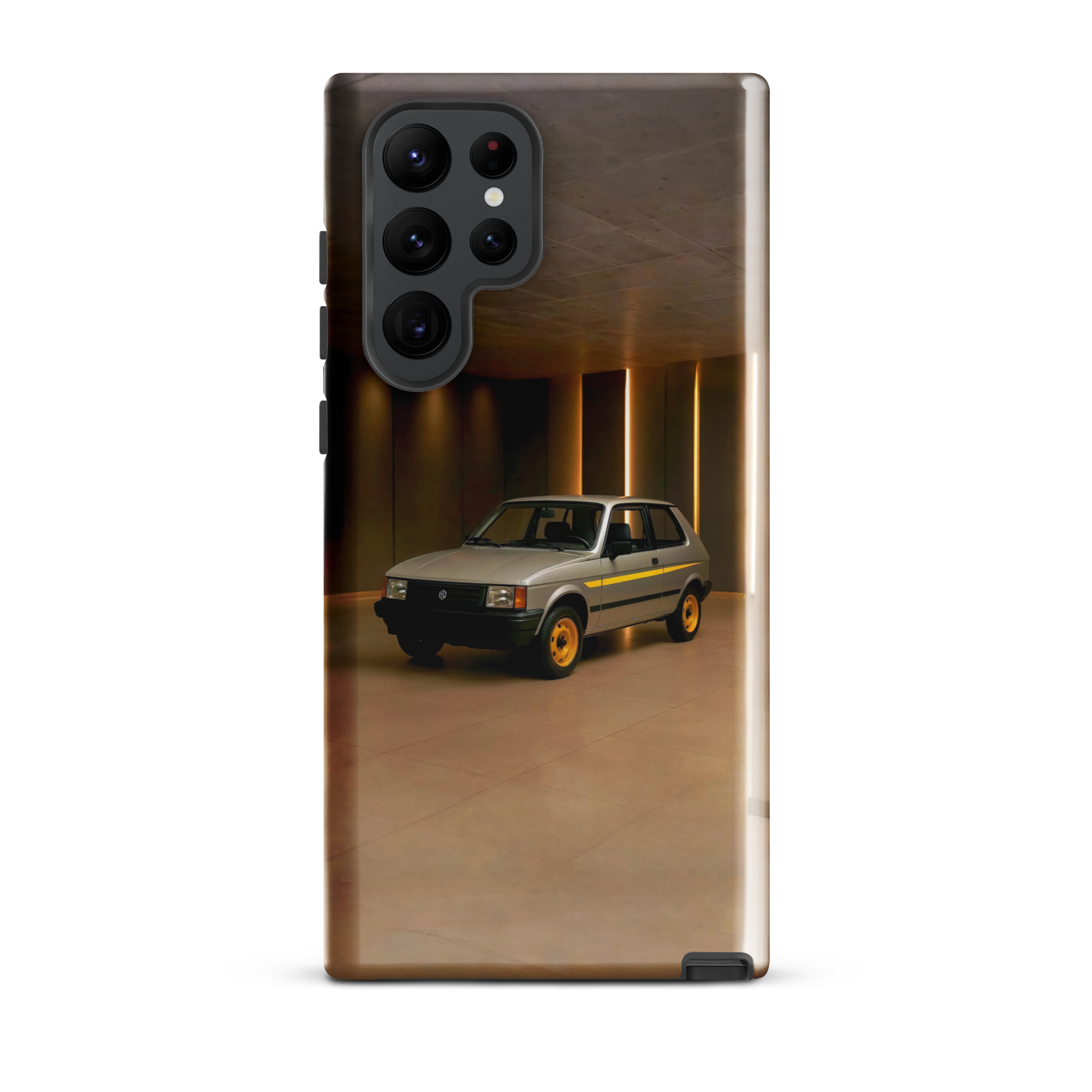 Coque Samsung voiture de collection vintage - Protection anti-choc TechNova