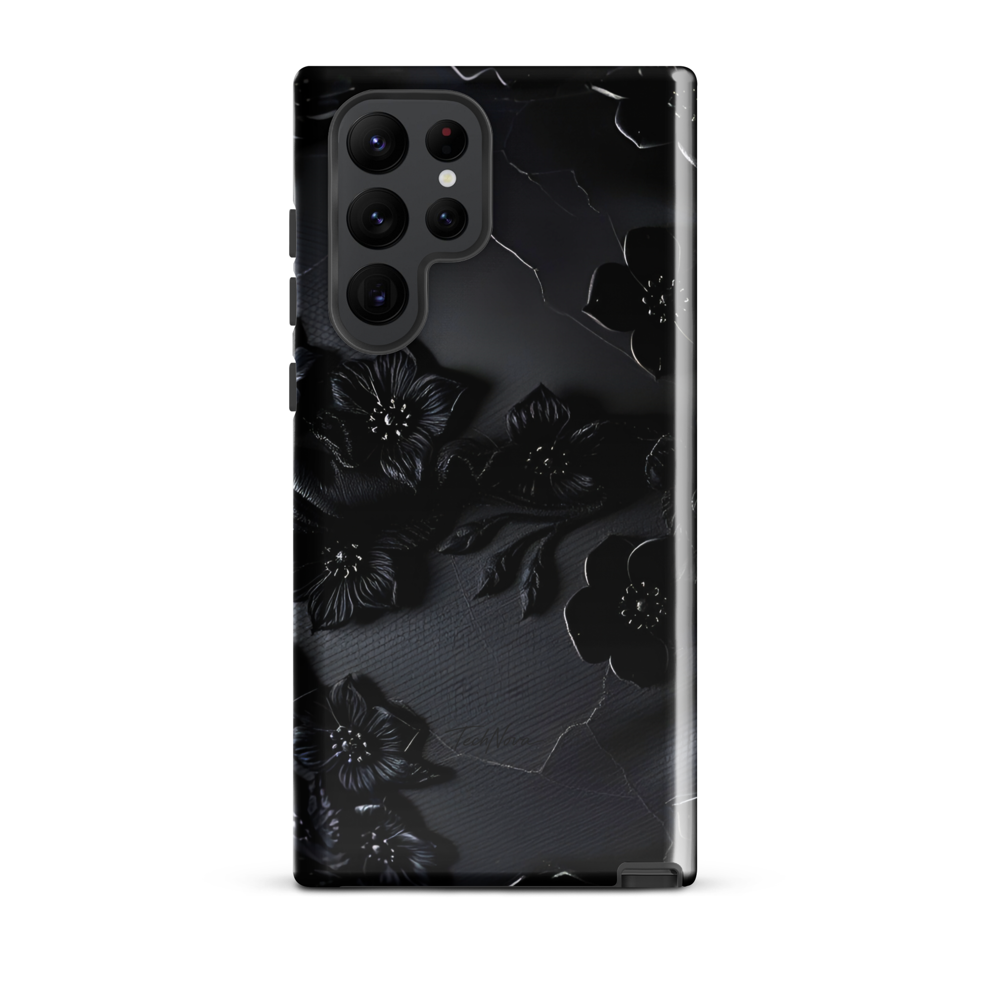 Coque Samsung TechNova Couture Signature - Protection premium haute couture double couche avec charge par induction