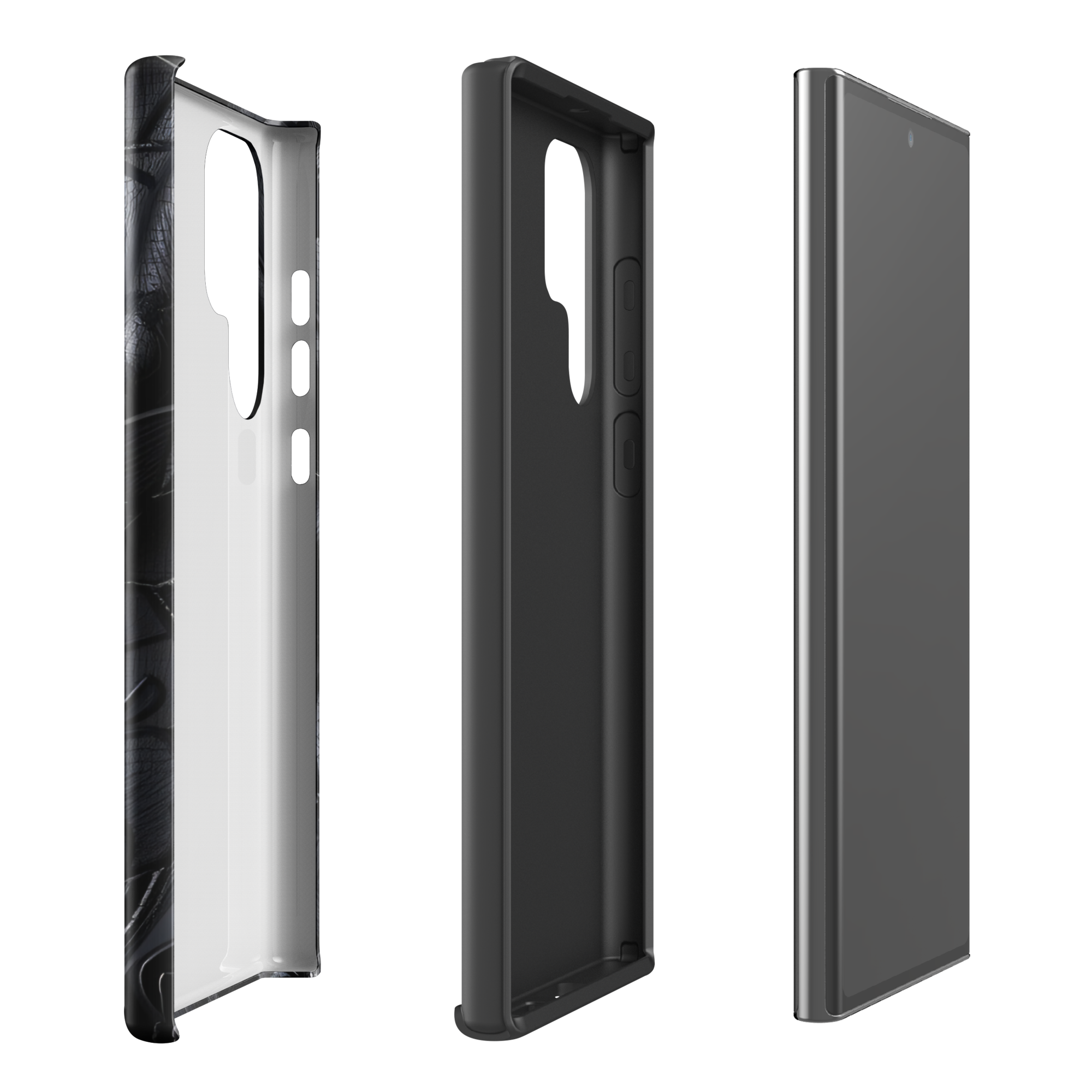 Coque Samsung TechNova Couture Signature - Protection premium haute couture double couche avec charge par induction