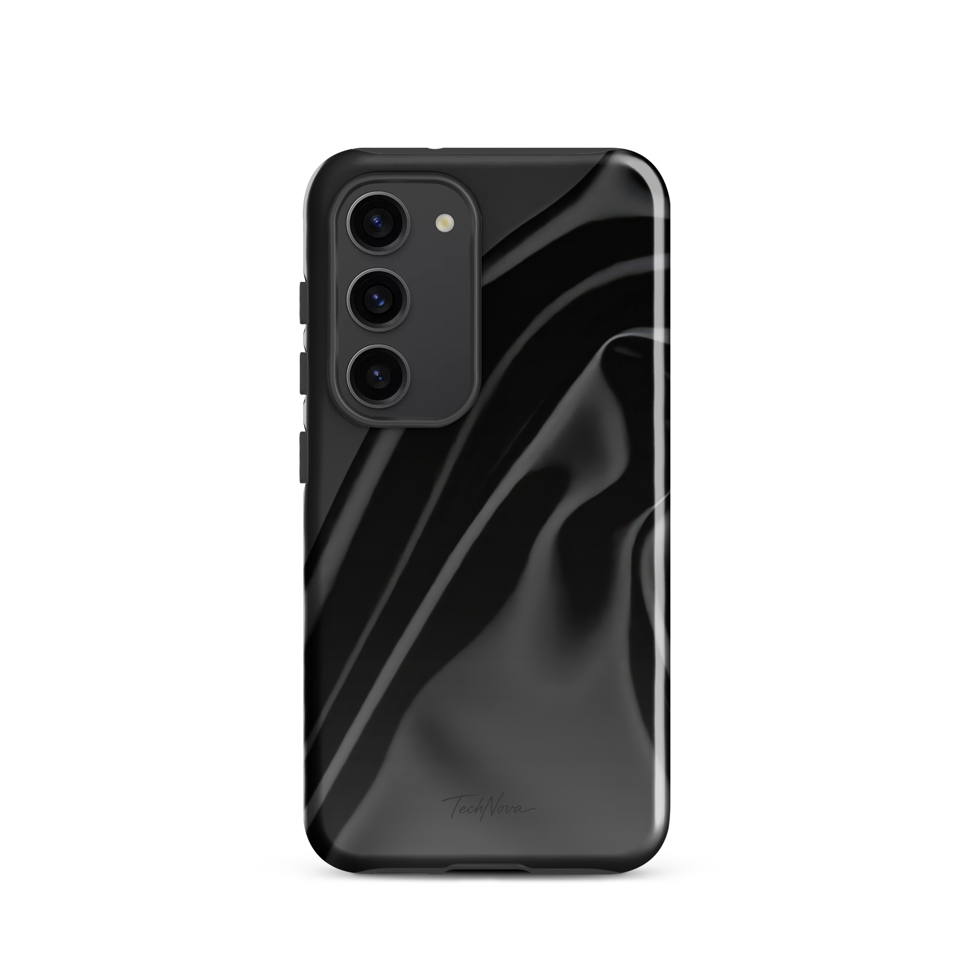 Coque Samsung TechNova Couture Signature - Protection premium haute couture double couche avec charge par induction