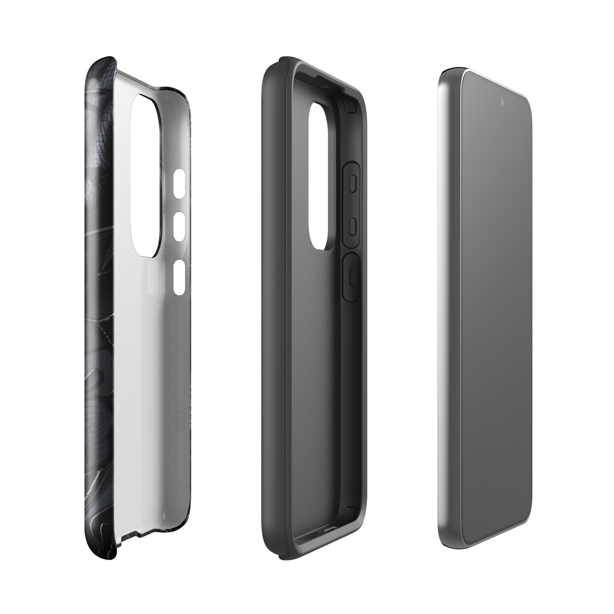 Coque Samsung TechNova Couture Signature - Protection premium haute couture double couche avec charge par induction