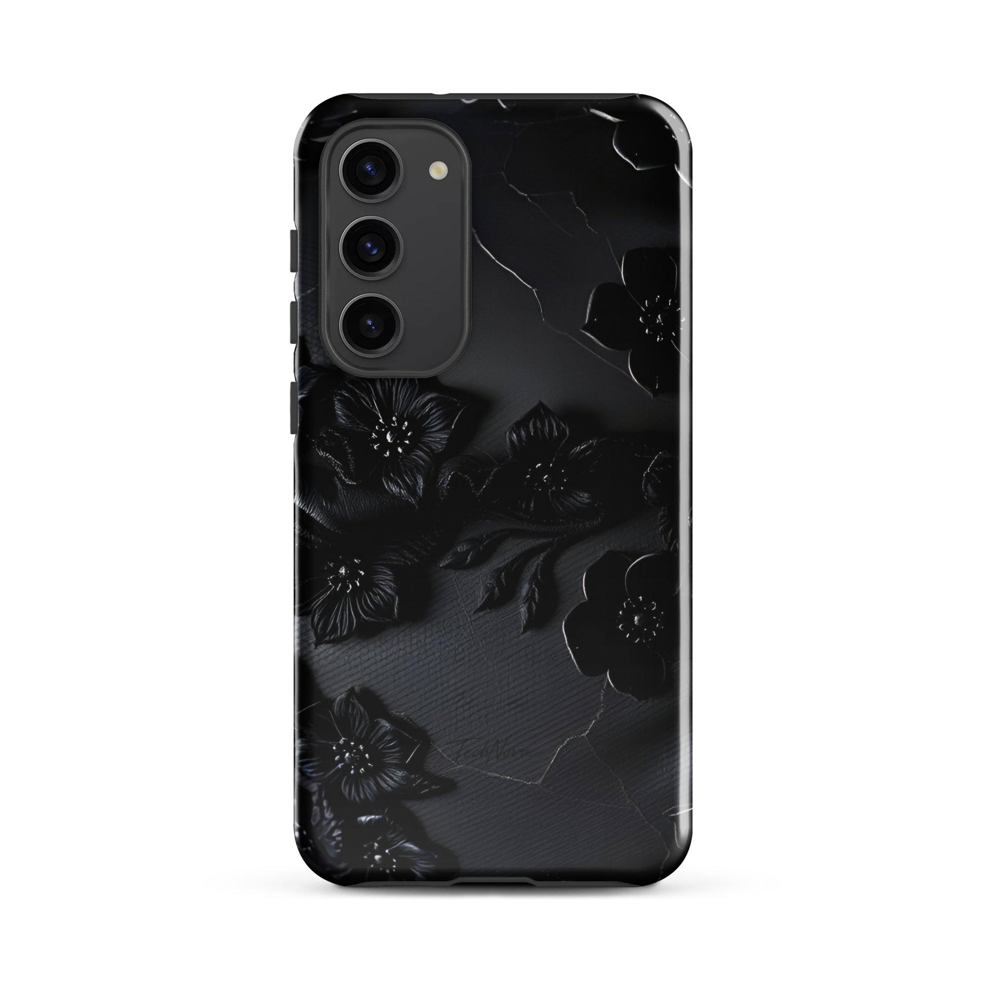 Coque Samsung TechNova Couture Signature - Protection premium haute couture double couche avec charge par induction