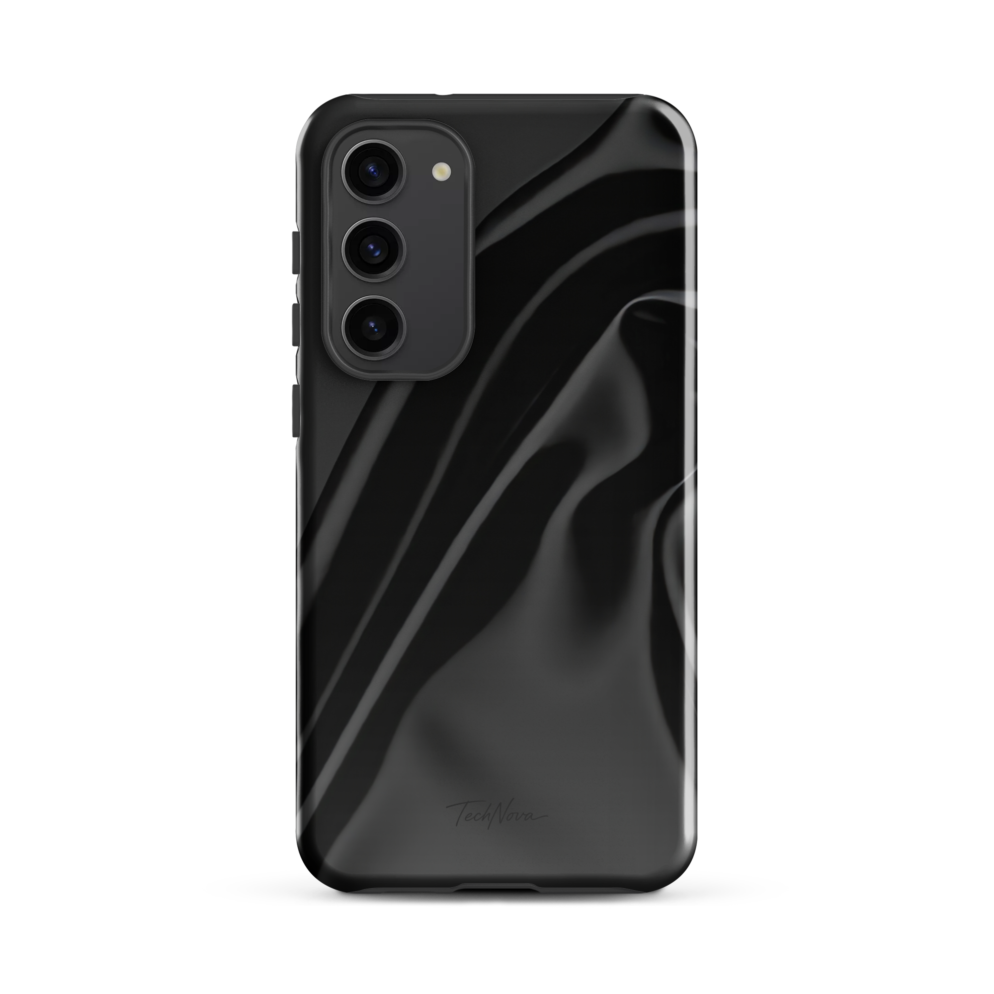 Coque Samsung TechNova Couture Signature - Protection premium haute couture double couche avec charge par induction