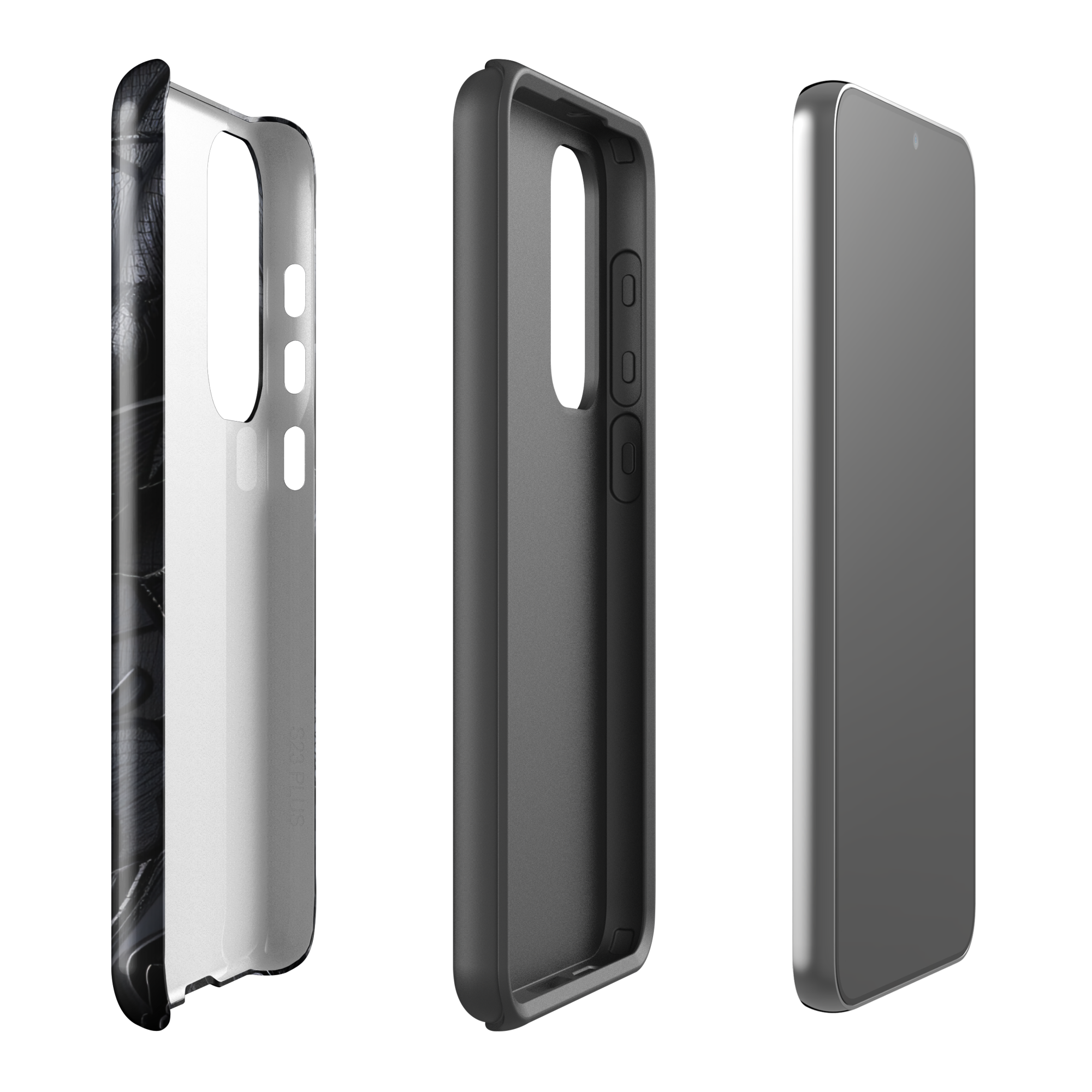 Coque Samsung TechNova Couture Signature - Protection premium haute couture double couche avec charge par induction