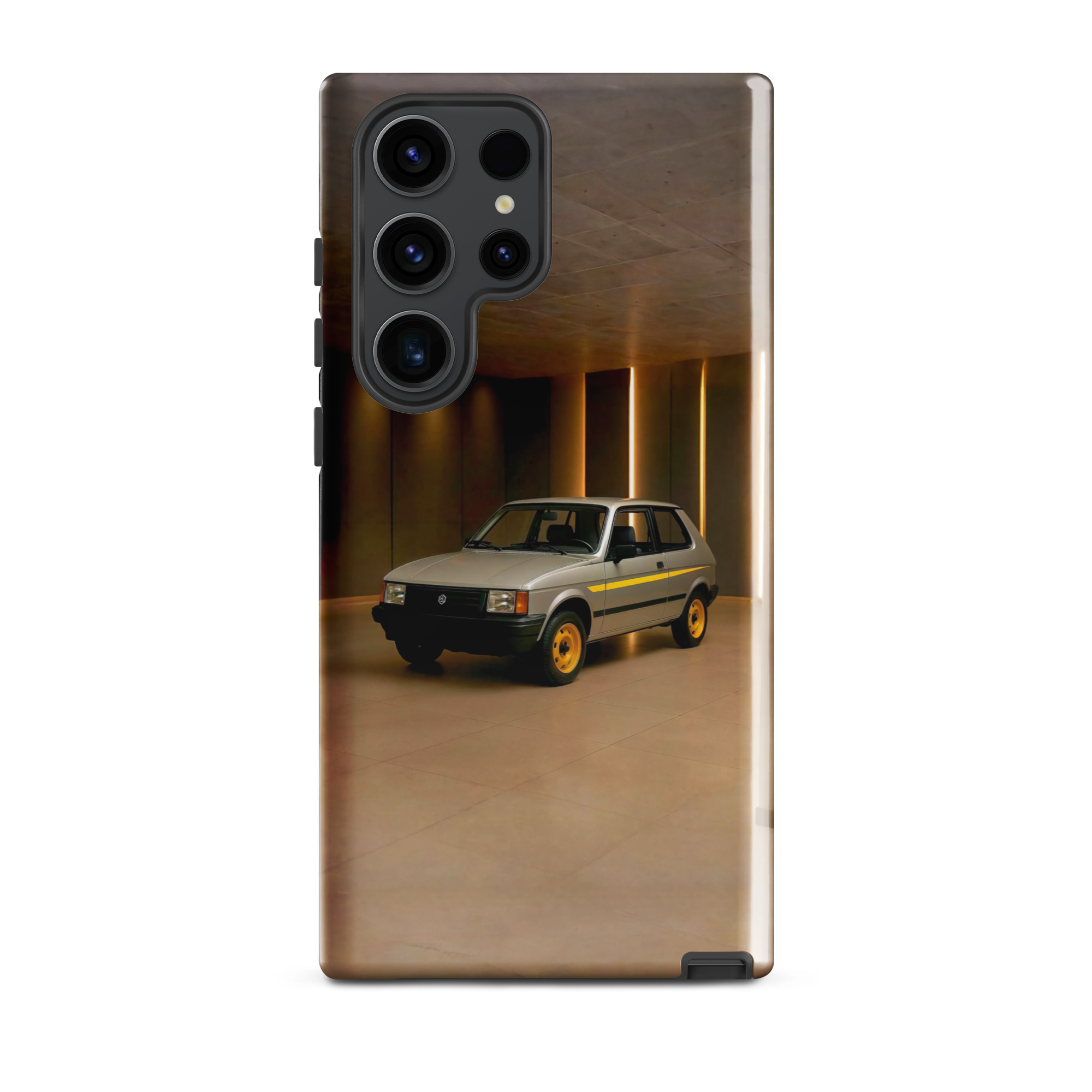 Coque Samsung voiture de collection vintage - Protection anti-choc TechNova