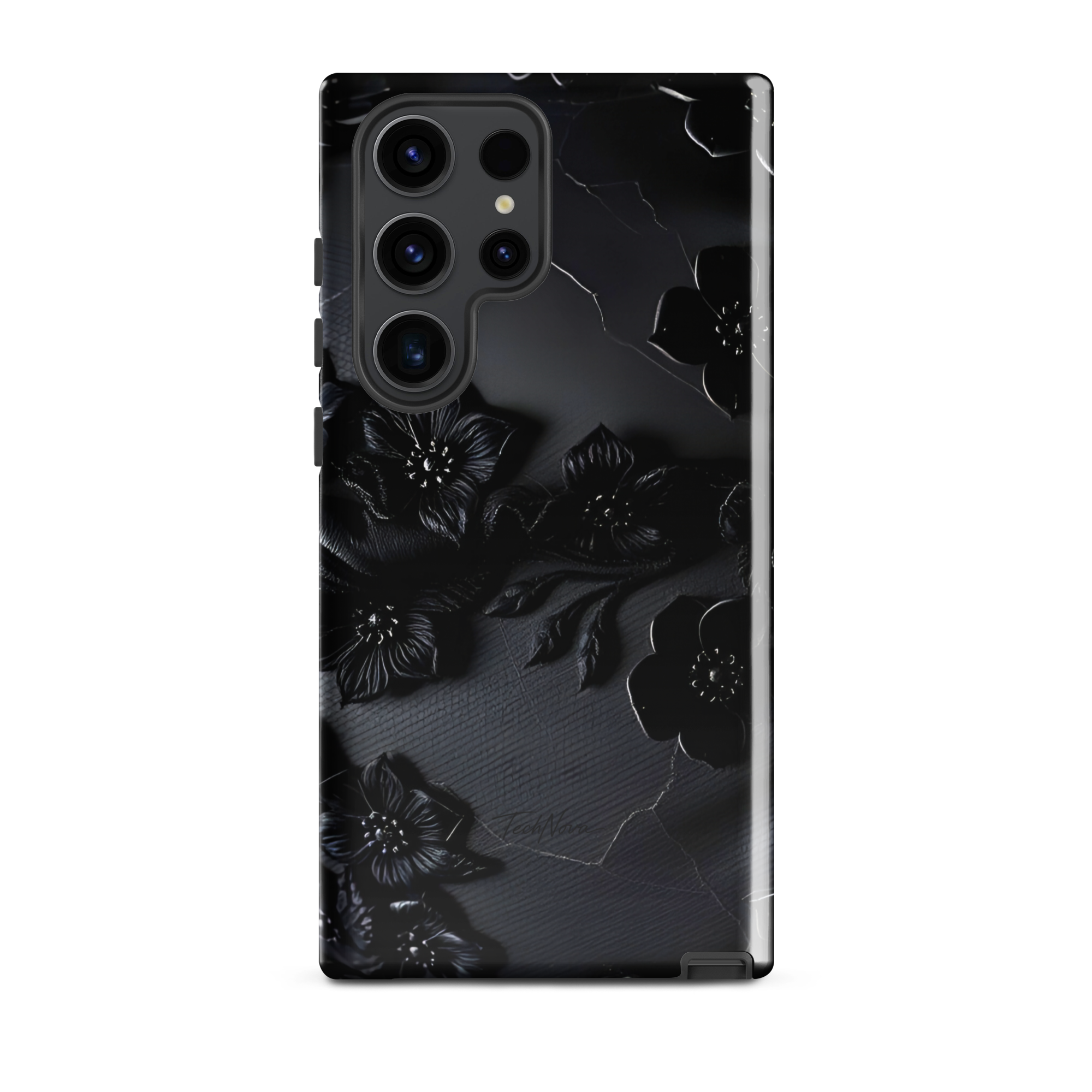 Coque Samsung TechNova Couture Signature - Protection premium haute couture double couche avec charge par induction