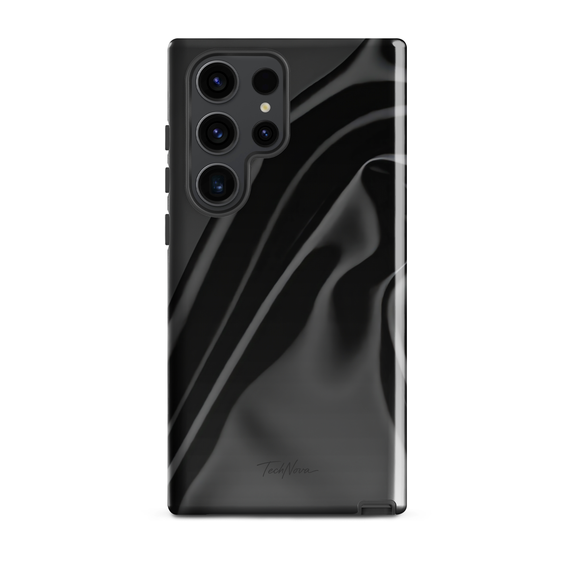 Coque Samsung TechNova Couture Signature - Protection premium haute couture double couche avec charge par induction