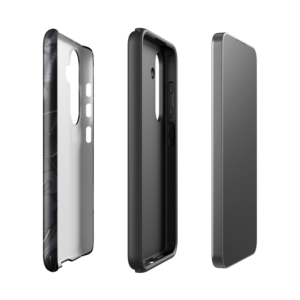 Coque Samsung TechNova Couture Signature - Protection premium haute couture double couche avec charge par induction