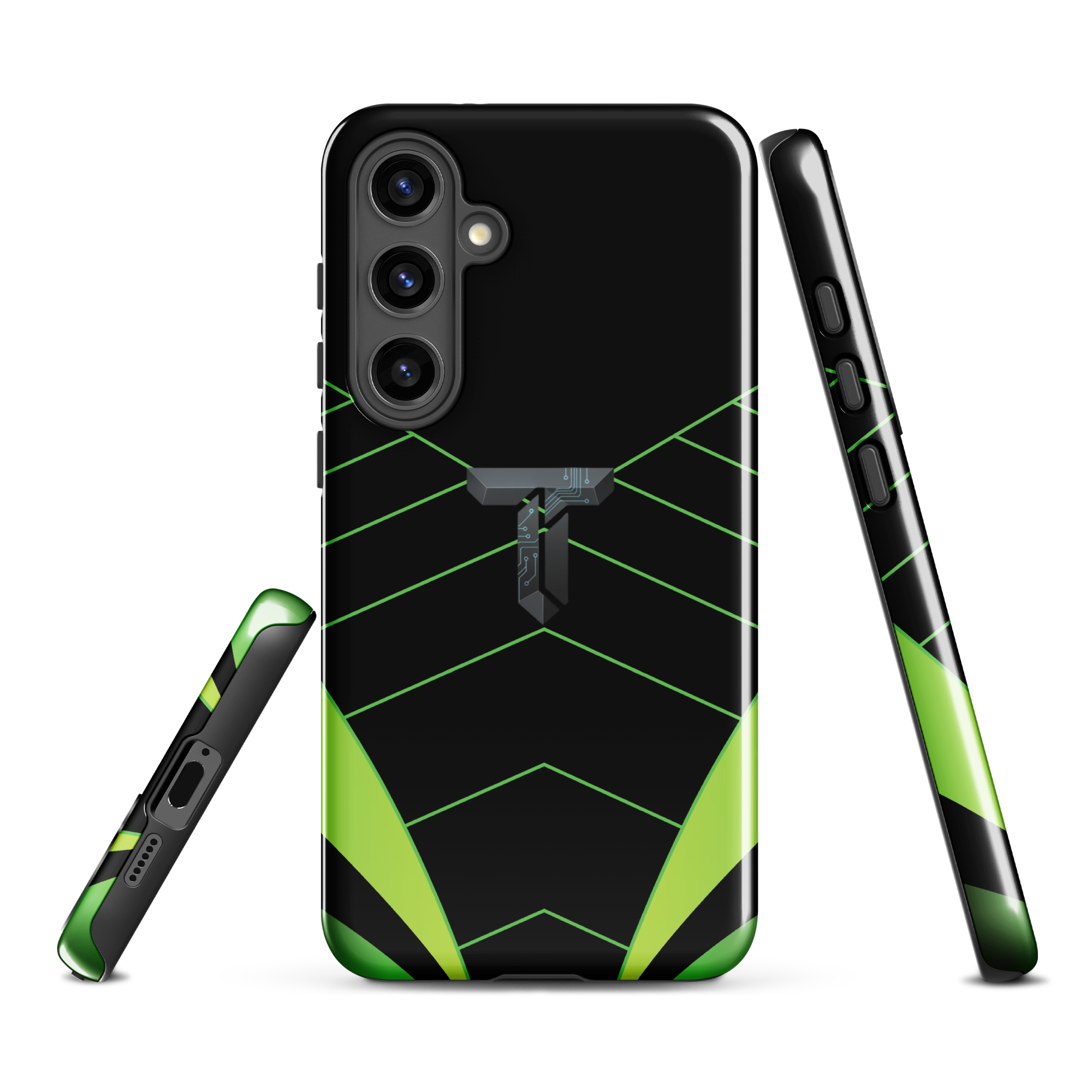 Coque antichoc Samsung Collection Midnight vert premium TechNova Originals