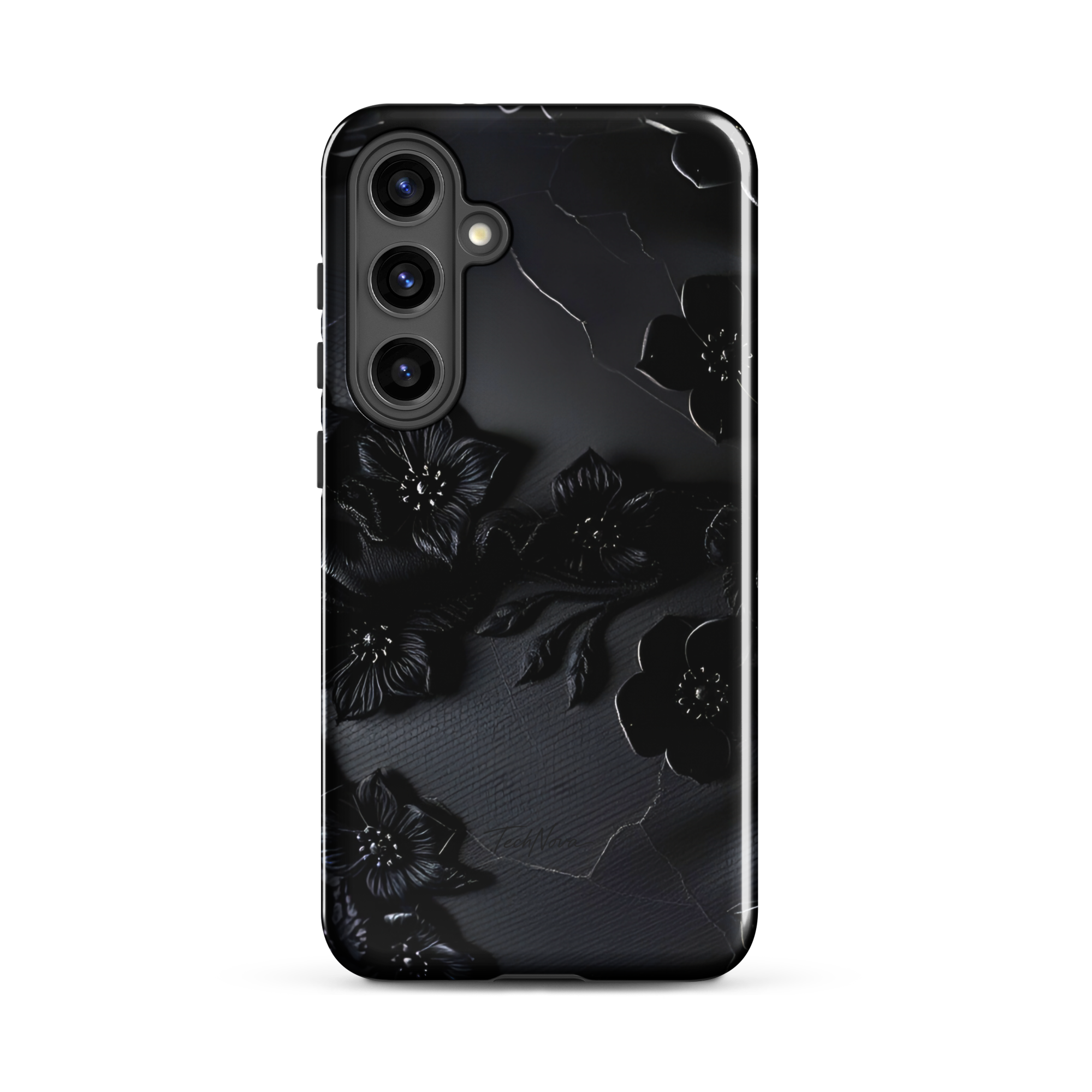 Coque Samsung TechNova Couture Signature - Protection premium haute couture double couche avec charge par induction