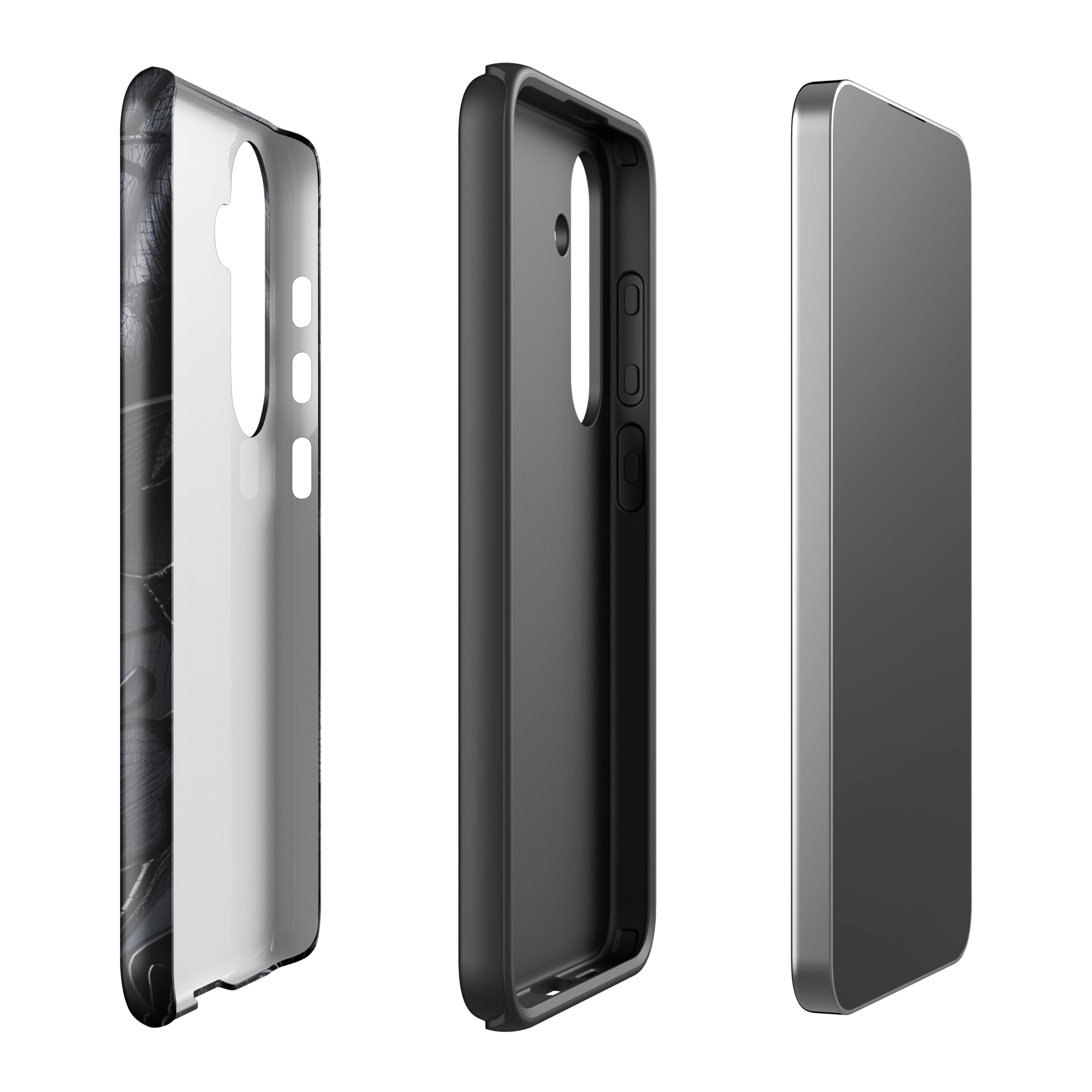 Coque Samsung TechNova Couture Signature - Protection premium haute couture double couche avec charge par induction