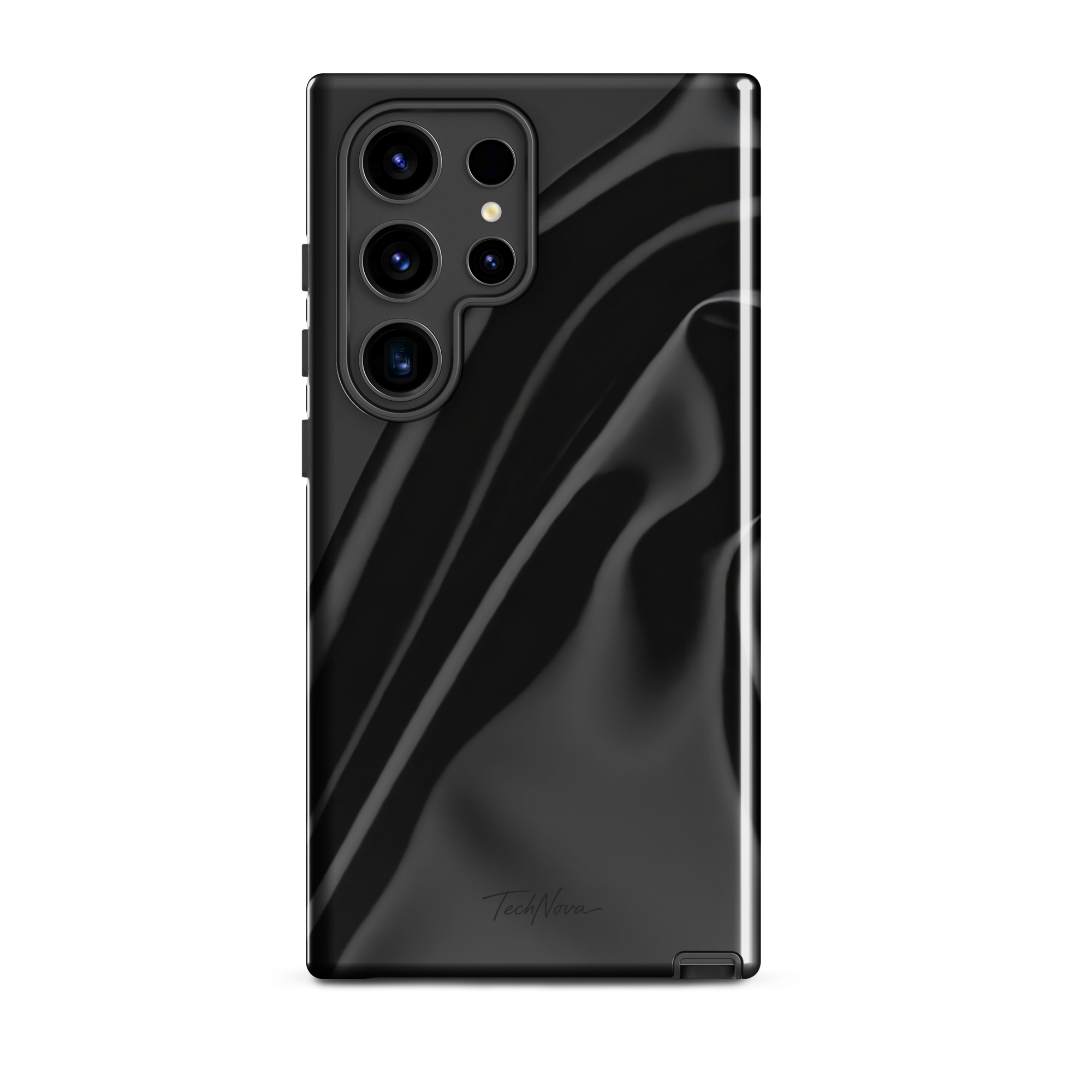 Coque Samsung TechNova Couture Signature - Protection premium haute couture double couche avec charge par induction