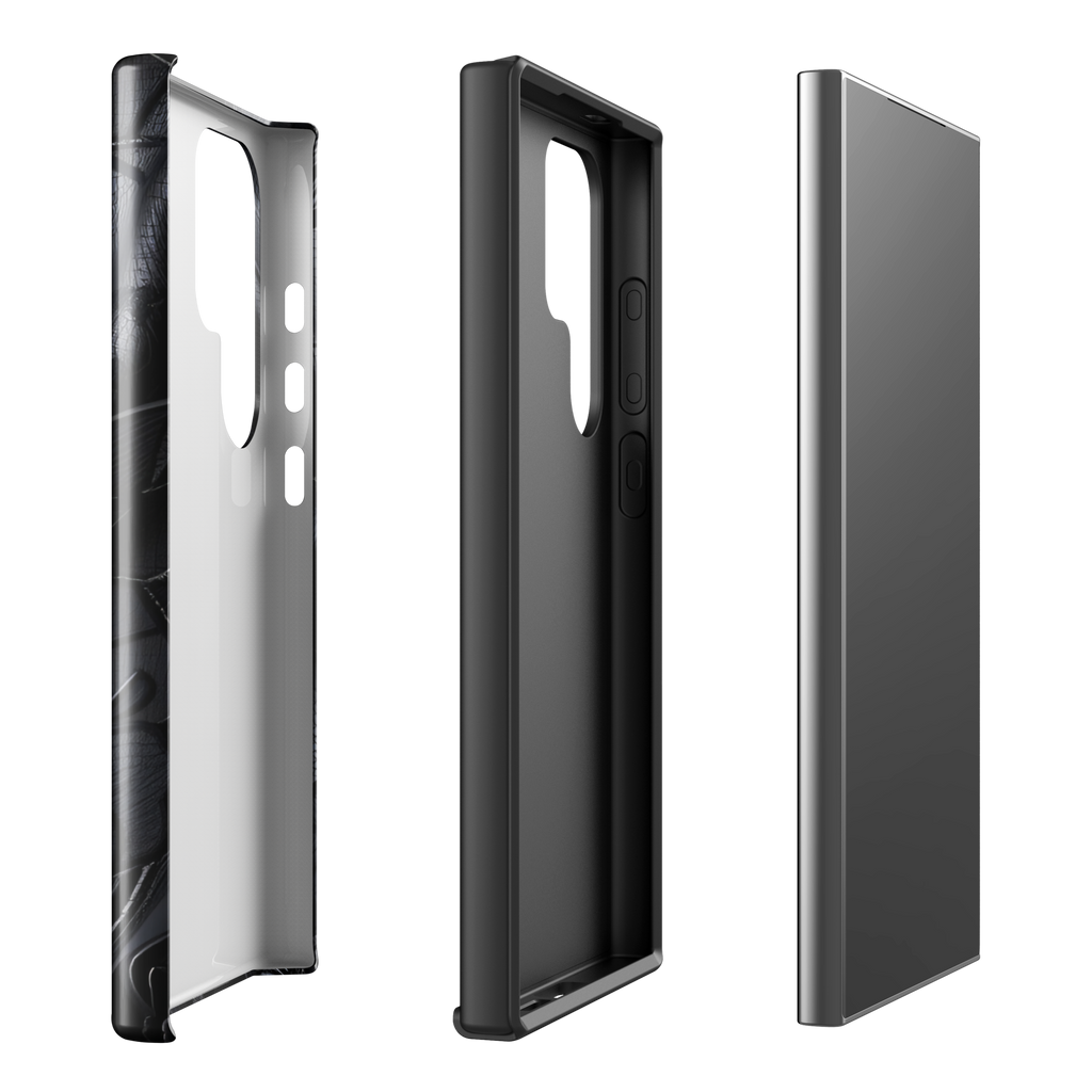 Coque Samsung TechNova Couture Signature - Protection premium haute couture double couche avec charge par induction