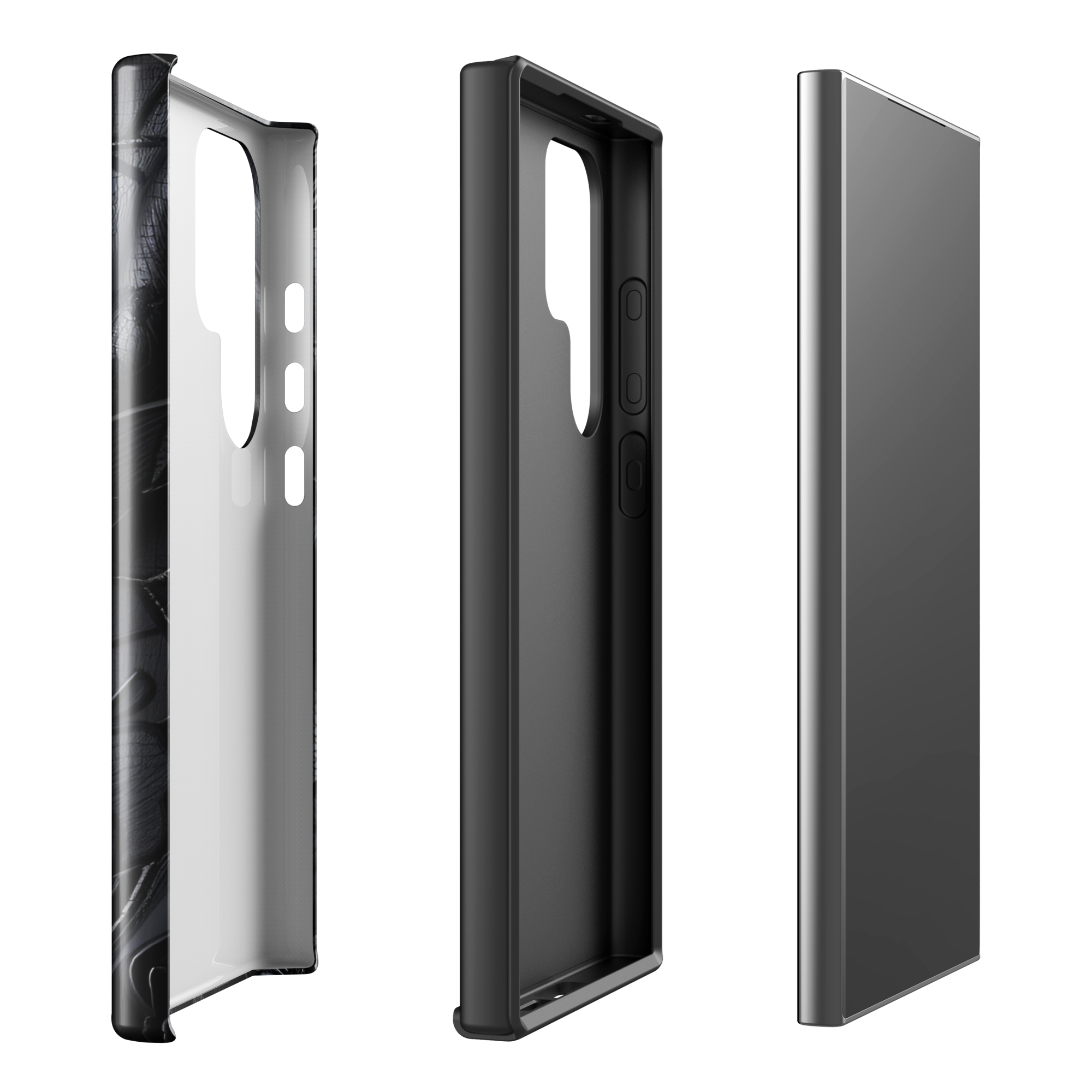 Coque Samsung TechNova Couture Signature - Protection premium haute couture double couche avec charge par induction