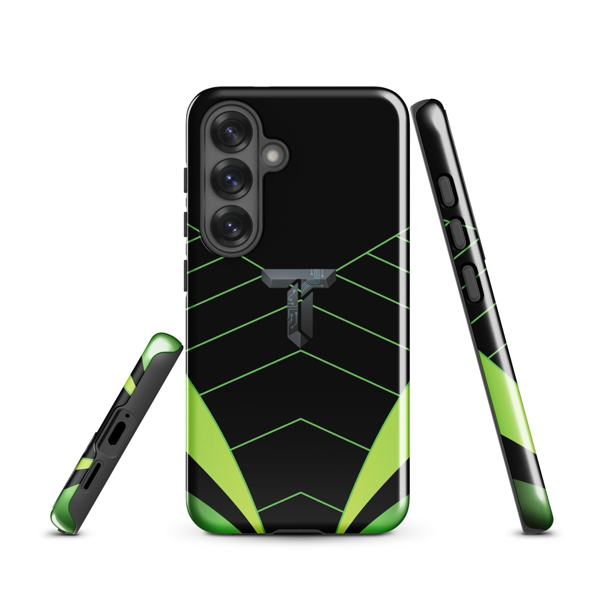 Coque antichoc Samsung Collection Midnight vert premium TechNova Originals