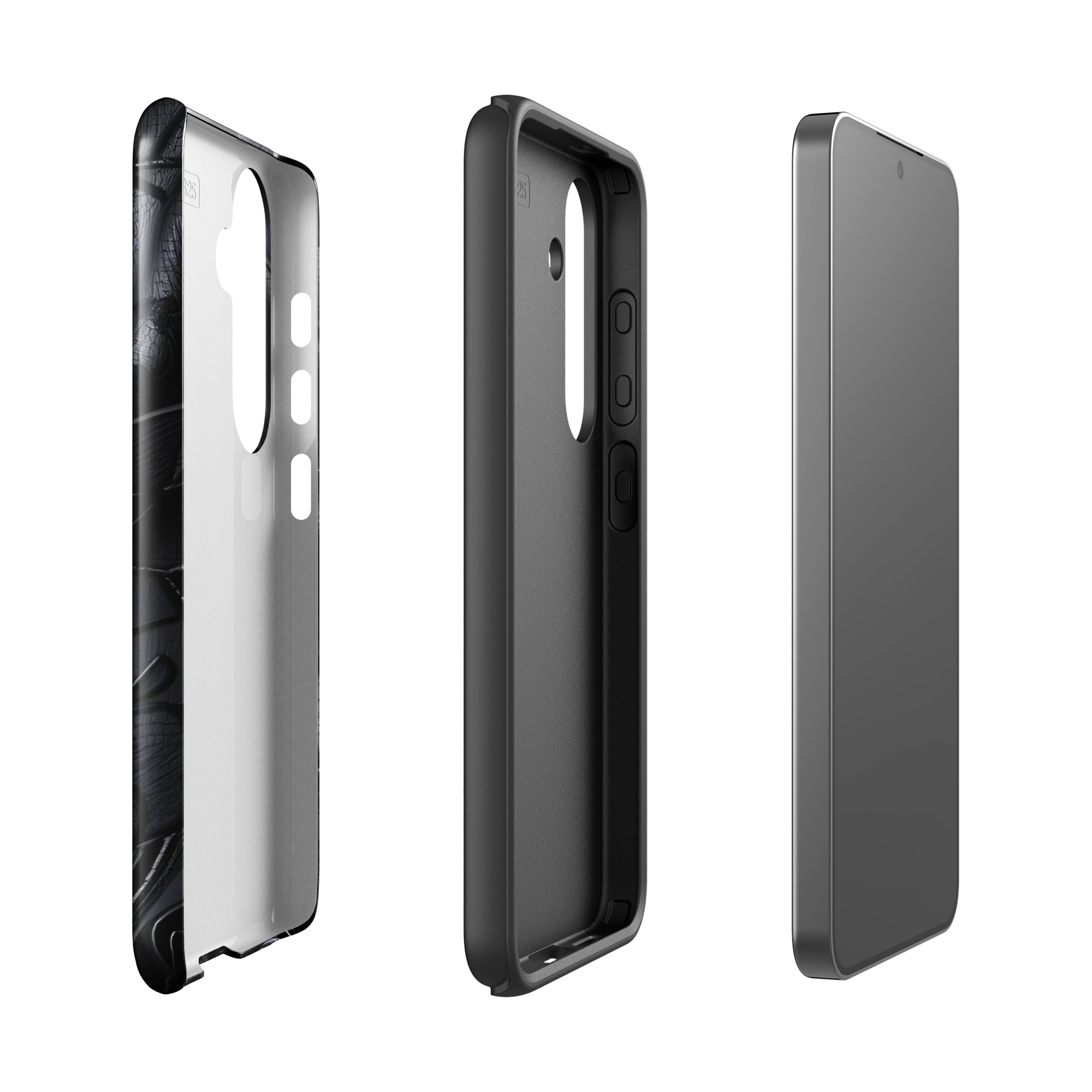 Coque Samsung TechNova Couture Signature - Protection premium haute couture double couche avec charge par induction