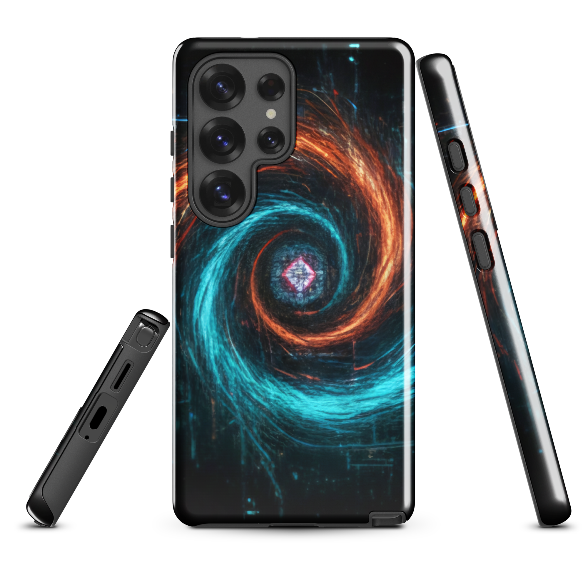 Coque Samsung design Gemini AI collection Nexus - Protection anti-choc TechNova