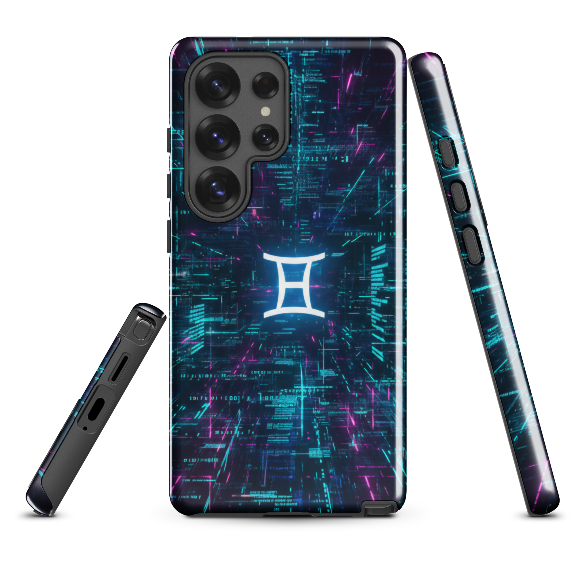 Coque Samsung design Gemini AI collection Nexus - Protection anti-choc TechNova