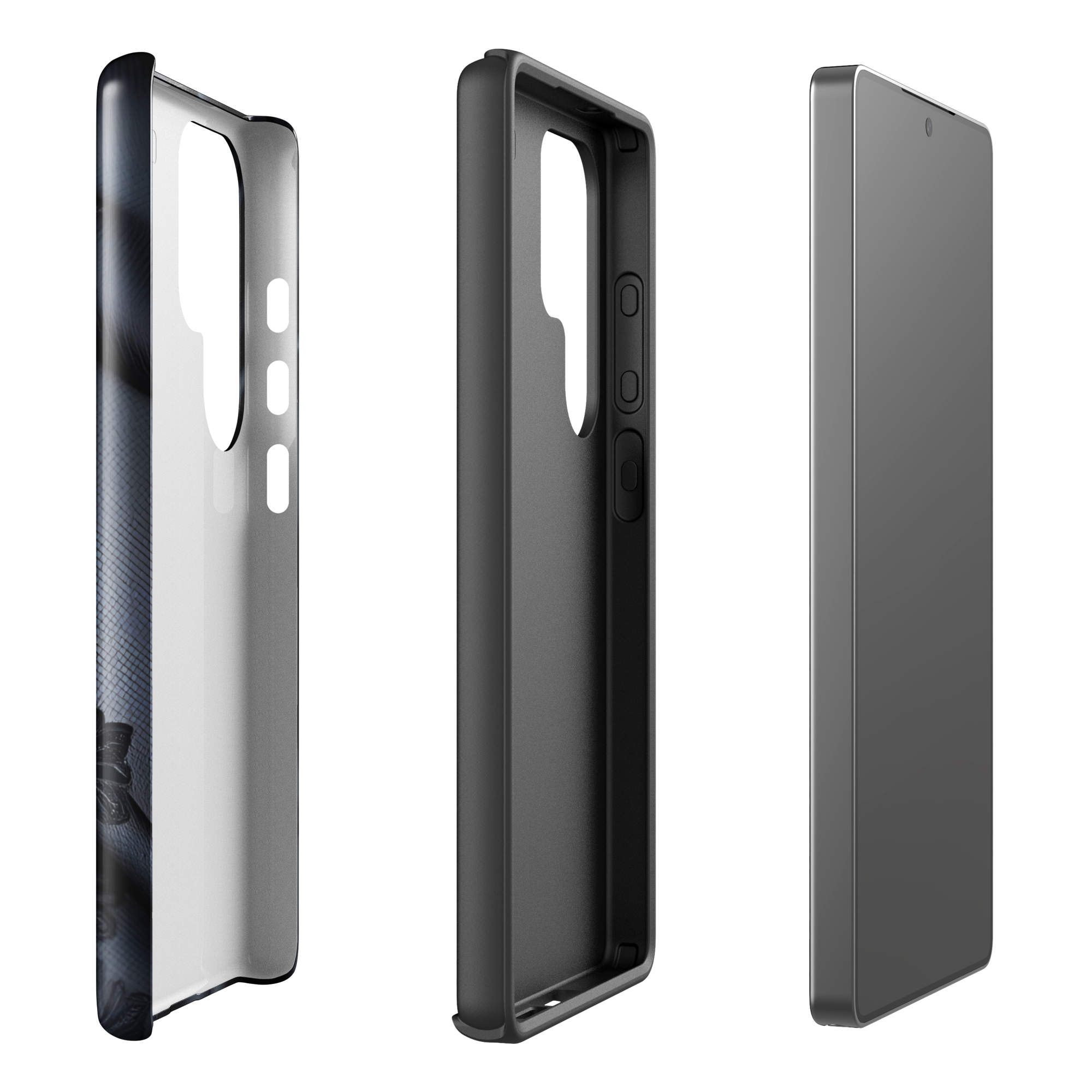 Coque Samsung TechNova Couture Signature - Protection premium haute couture double couche avec charge par induction