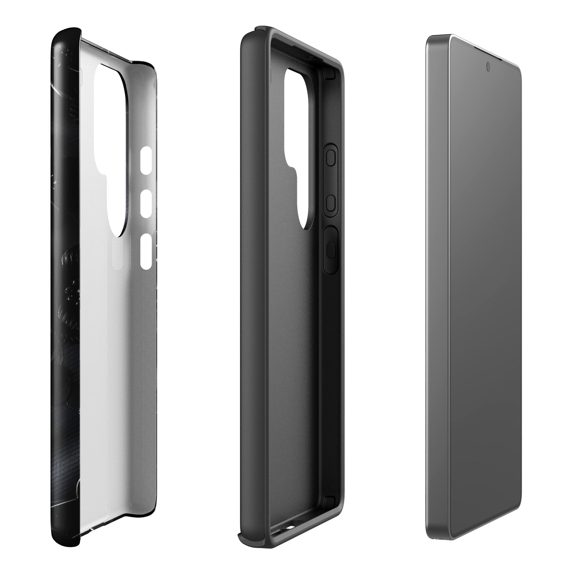 Coque Samsung TechNova Couture Signature - Protection premium haute couture double couche avec charge par induction