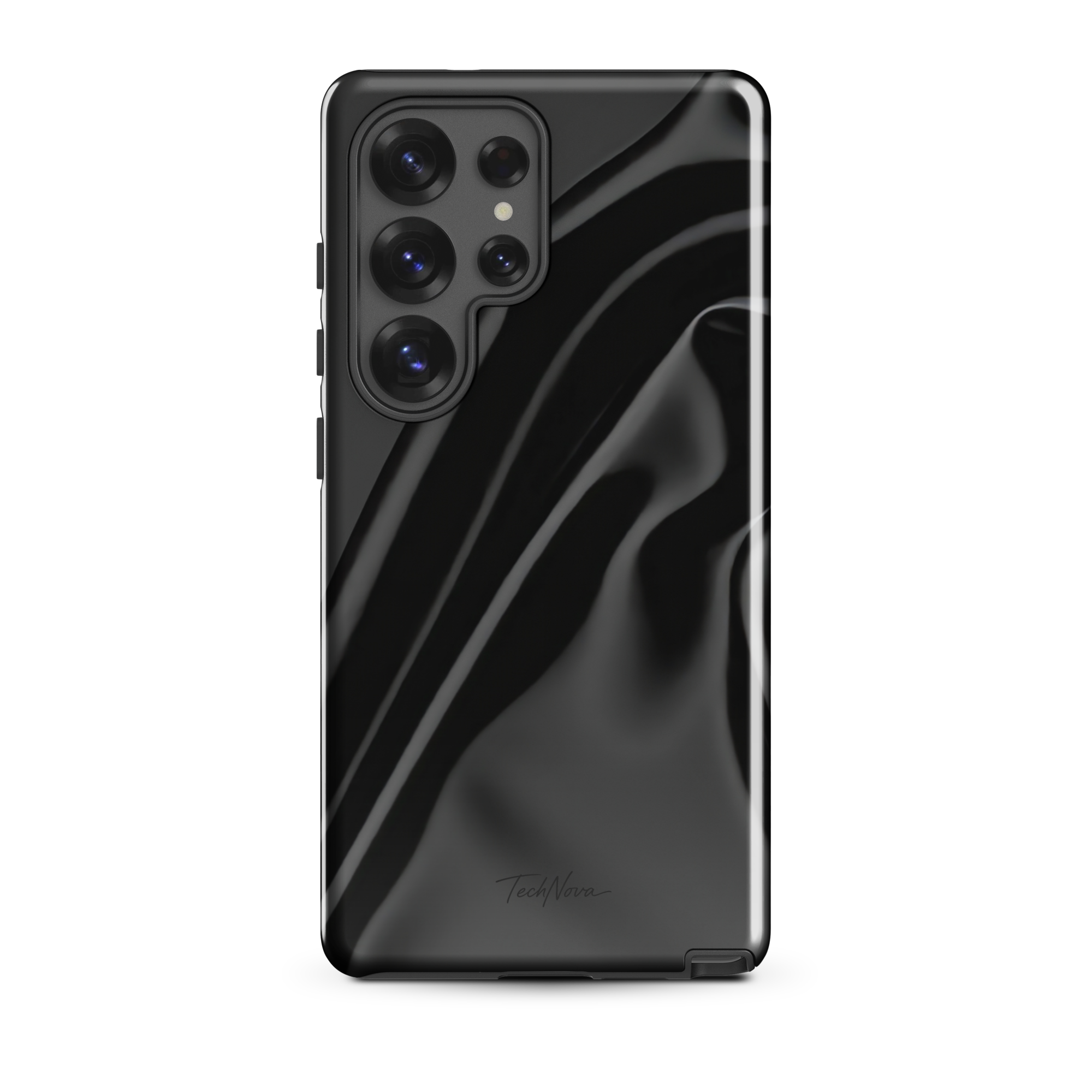 Coque Samsung TechNova Couture Signature - Protection premium haute couture double couche avec charge par induction