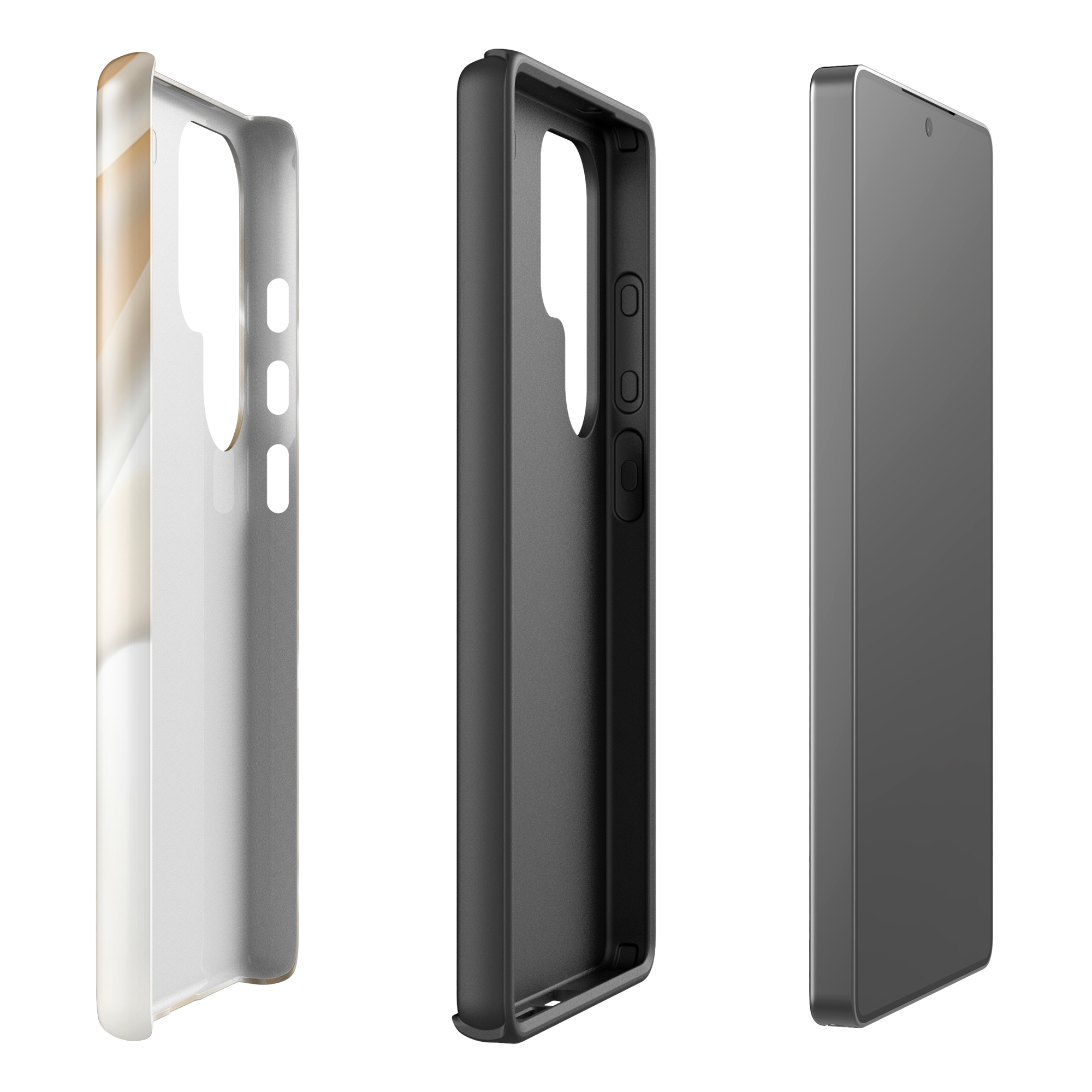 Coque Samsung TechNova Couture Signature - Protection premium haute couture double couche avec charge par induction