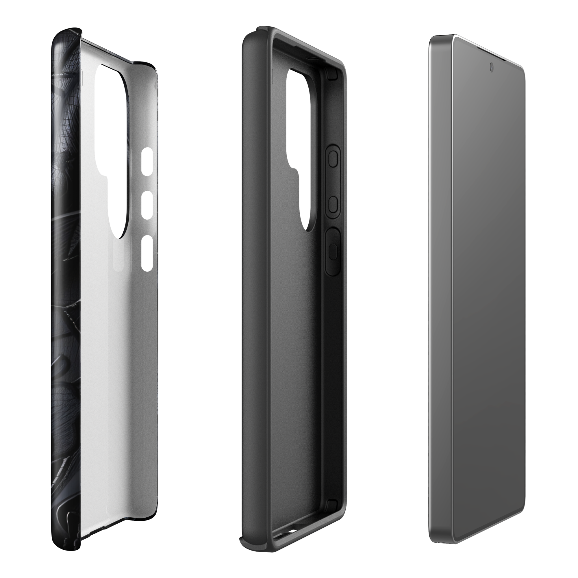 Coque Samsung TechNova Couture Signature - Protection premium haute couture double couche avec charge par induction