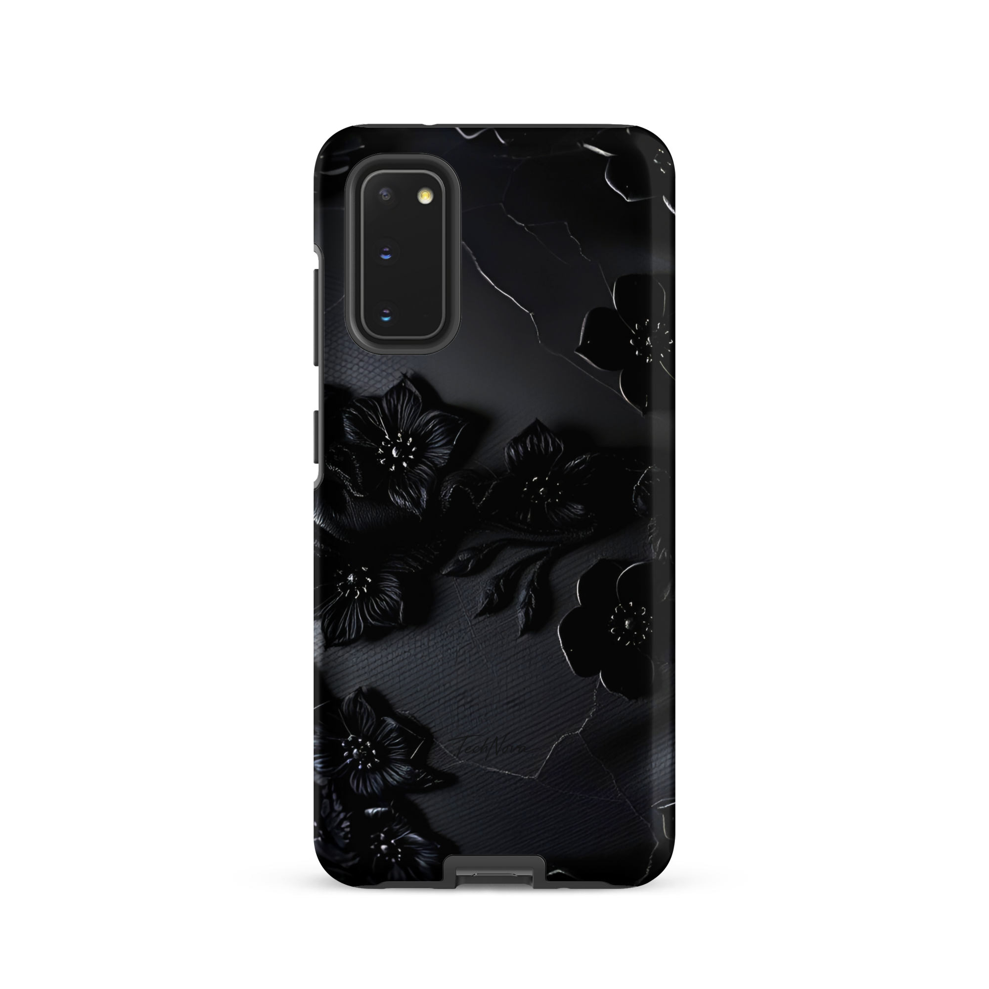 Coque Samsung TechNova Couture Signature - Protection premium haute couture double couche avec charge par induction